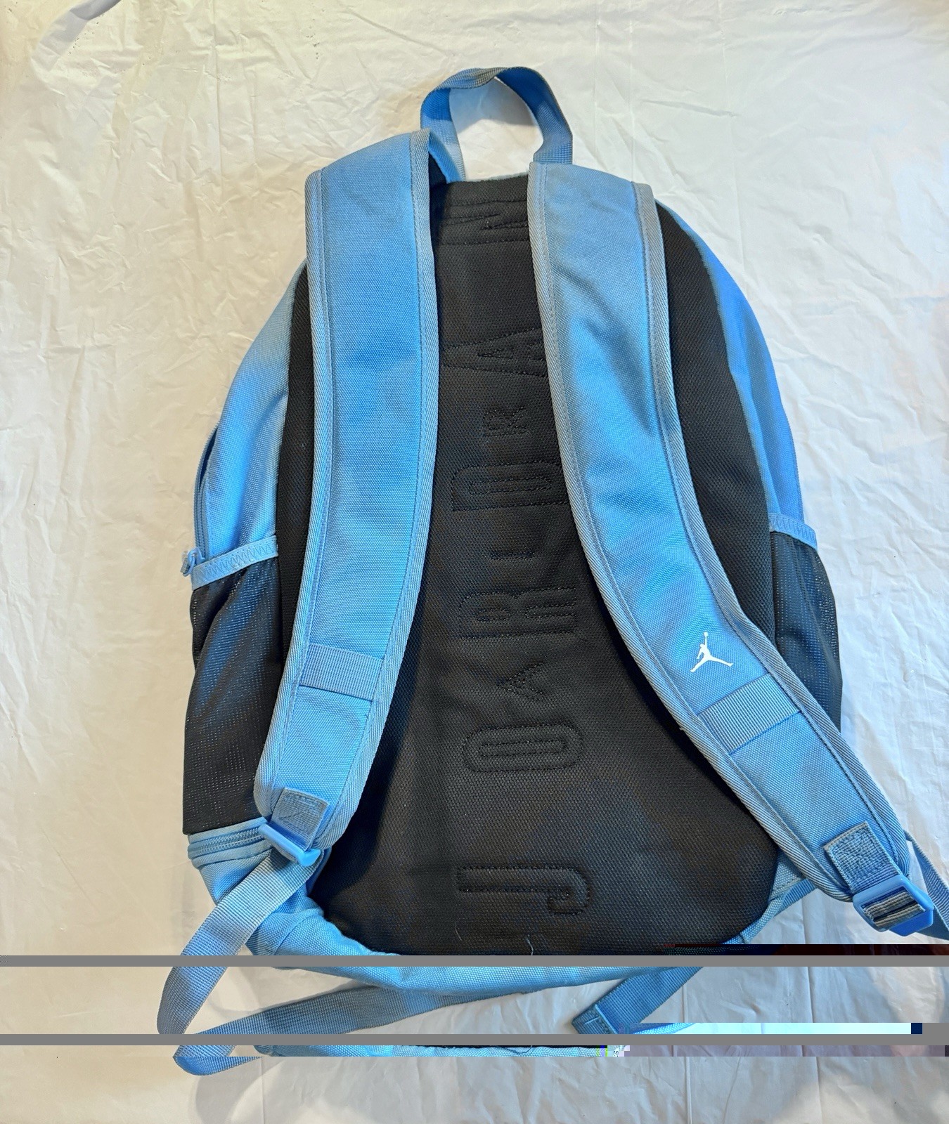 Jordan 23 Backpack Carolina Blue Book Bag School Laptop Backpack Jumpman EUC