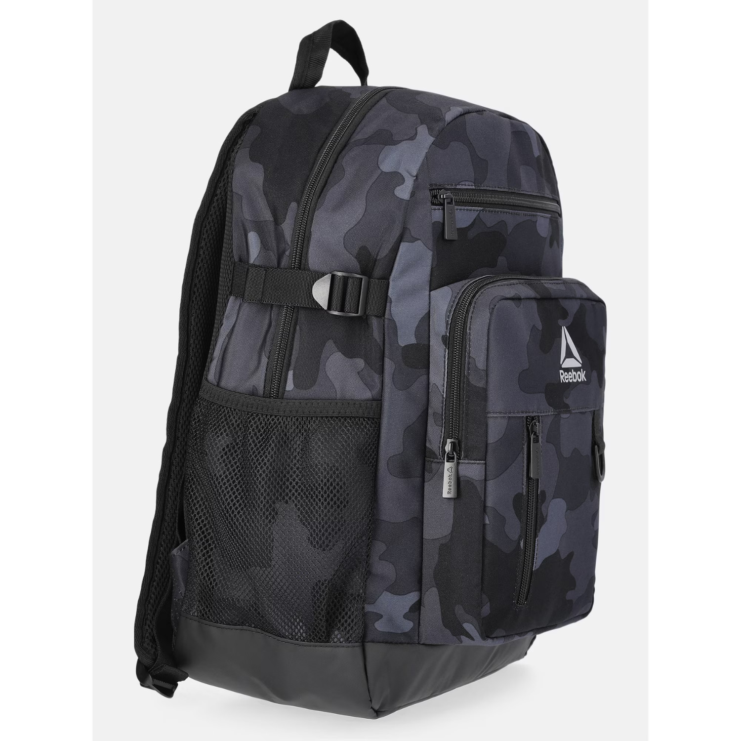 Reebok Men’s Kaiser 18 Inch Laptop Backpack Black Camo School Travel Bag