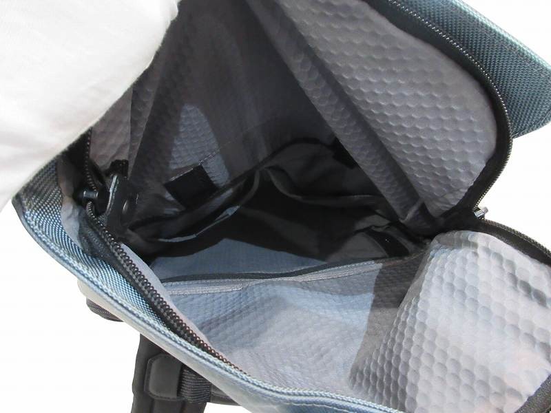 TUMI Backpack Blue Nylon Leather Men’s 16x42cm Excellent Condition