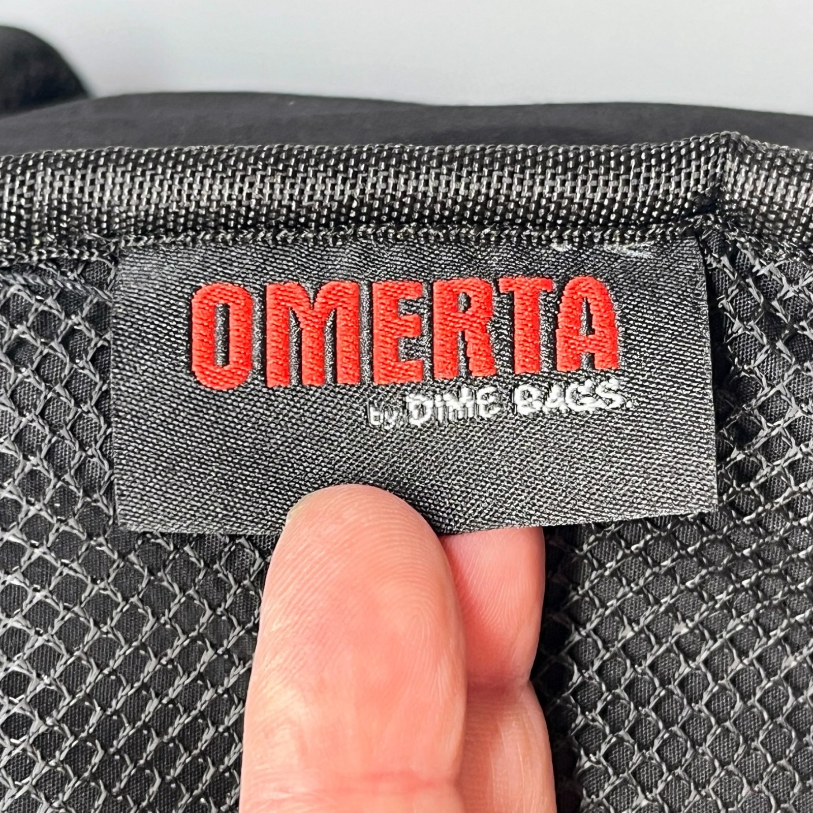 Dime Bags Omerta Mini Molly Smell Proof Backpack Camo Black & Gray Carbon Lined
