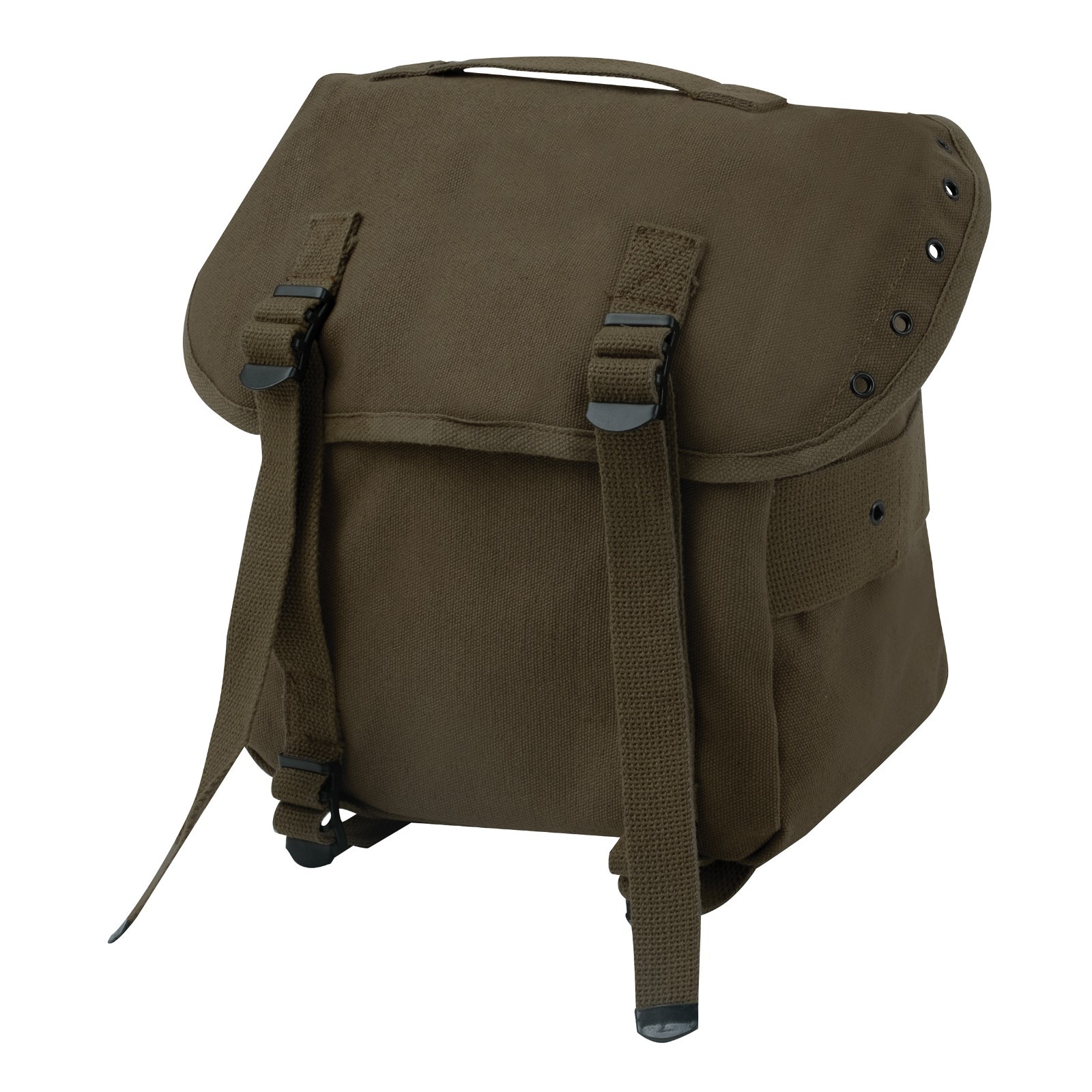 Olive Drab Canvas Butt Pack Military GI Style Tactical Mini Bag 9″ x 8.5″ x 6″