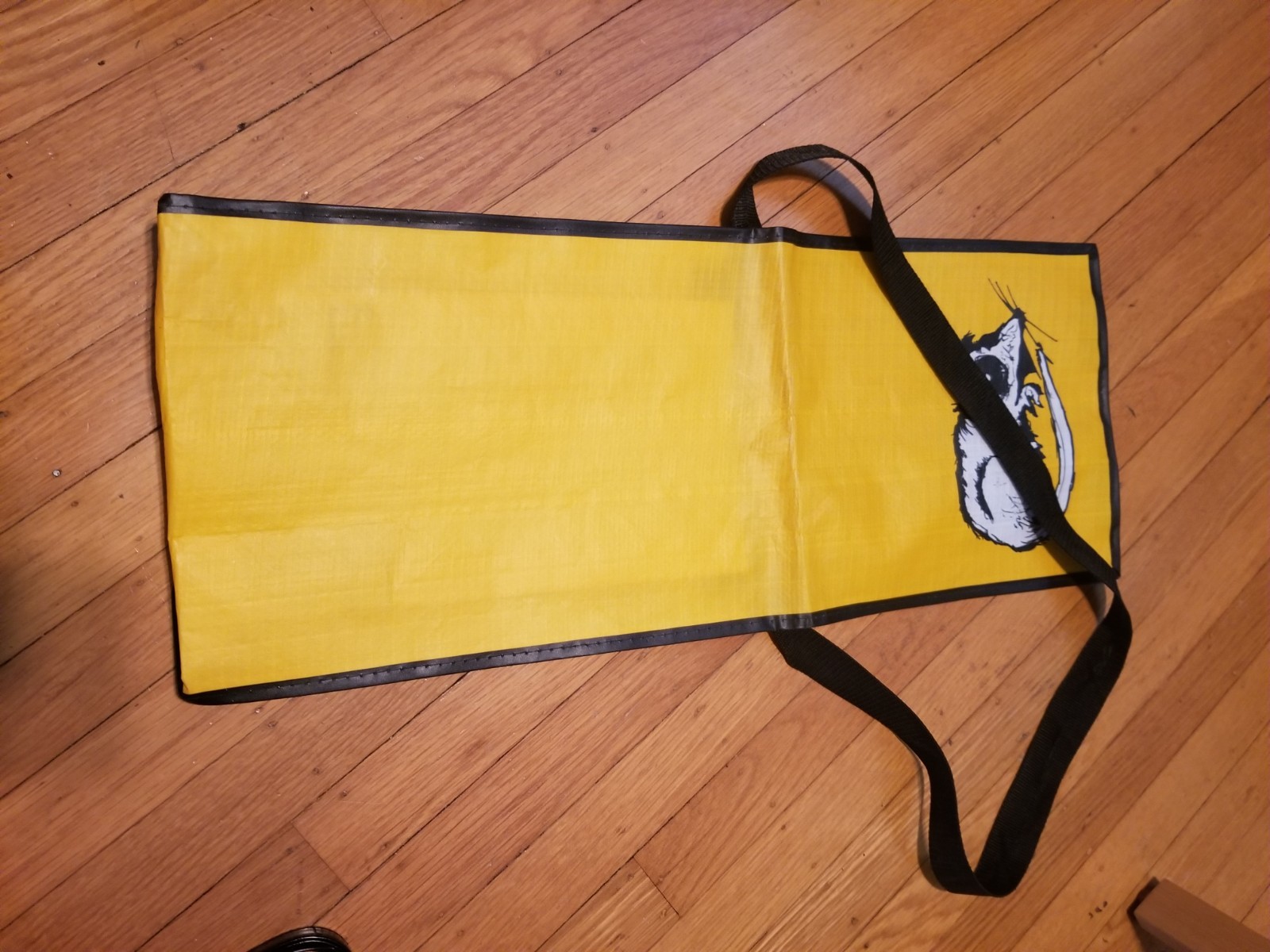 Yellow Rat Bastard NYC Crossbody Messenger Bag Y2K Advertising Art Streetwear