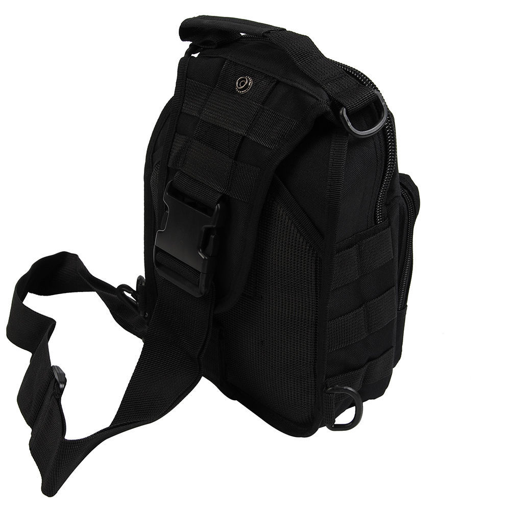 Mens Tactical Military Crossbody Shoulder Bag Chest Pack Camping Hiking Backpack