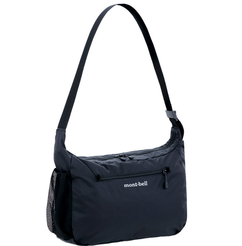 mont-bell Pocketable Light Shoulder M 1123970 Black Trekking 181g Shoulder Bag