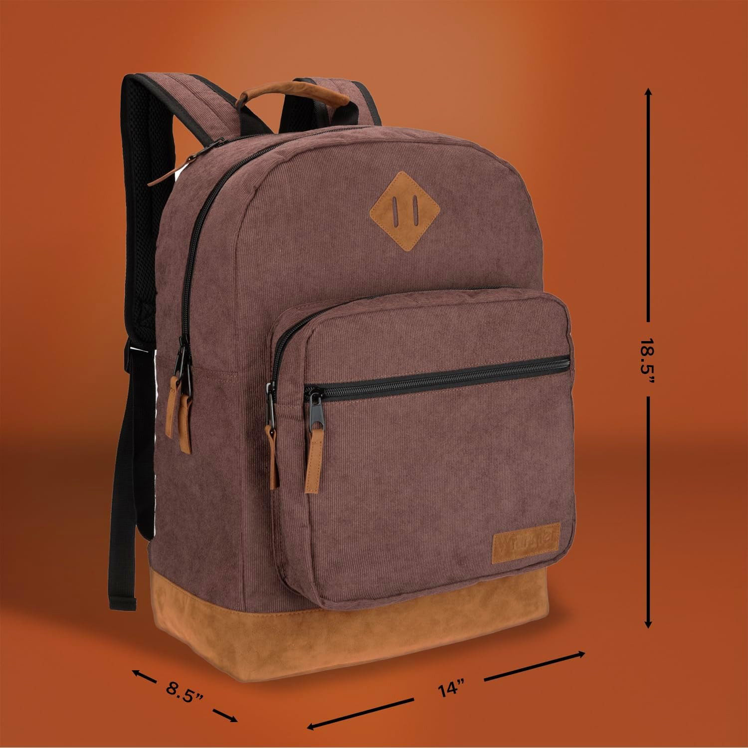 Yellowstone Sturdy Backpack for Travel Classic Logo Water Resistant Casual Daypa