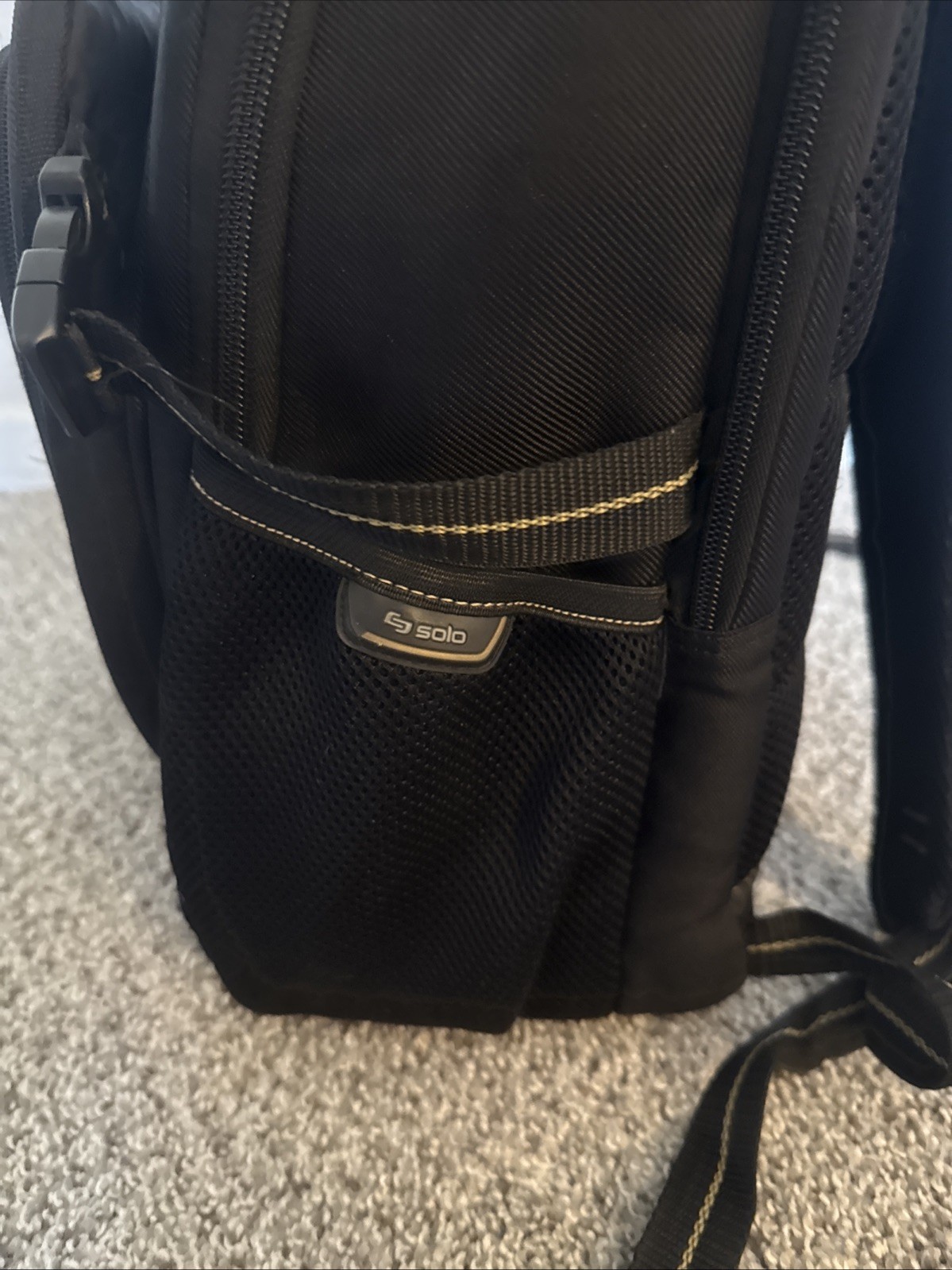 Solo New York Arc Pro Backpack In Black 17.3 Inches
