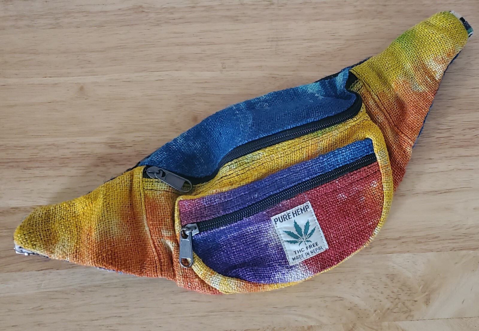 Tie Dye Hemp Fannypack