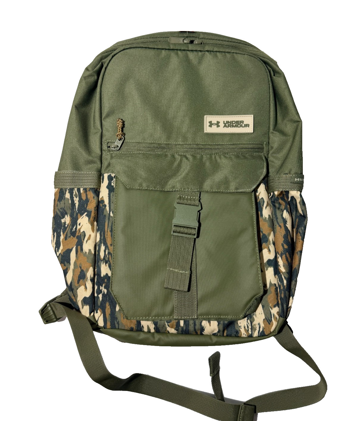 Under Armour UA Storm Backpack Camo Green 23L Laptop School Bag New With Tags