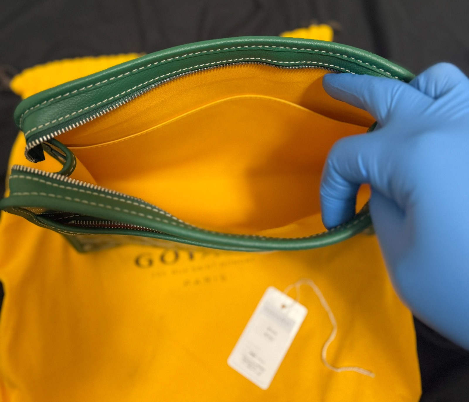 Goyard Jouvence Toiletry Pouch Coated Canvas MM -Green – 2024