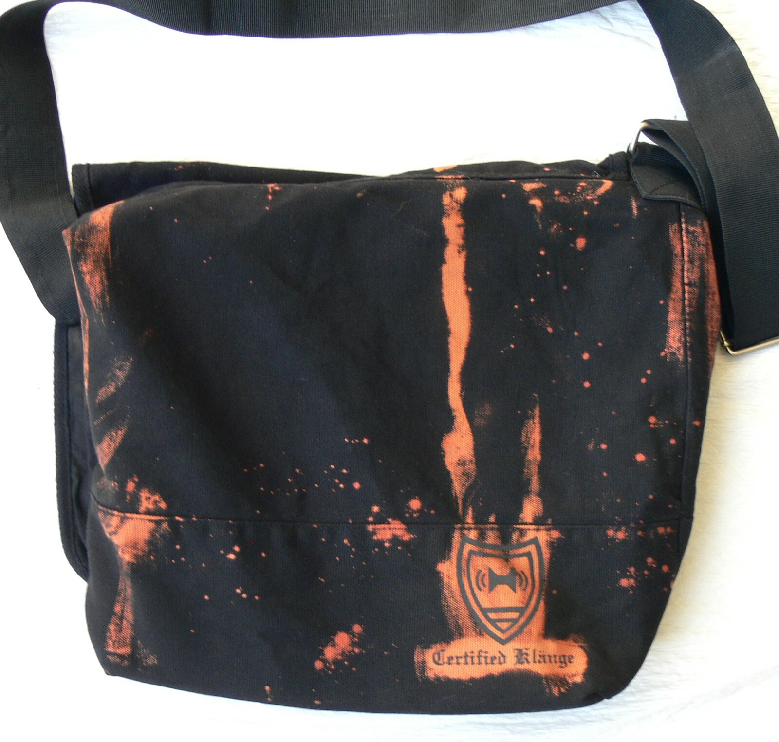 Edit Audio Messenger Bag – FREE SHIP -DAW Crossfade Symbols-RARE- Medium size