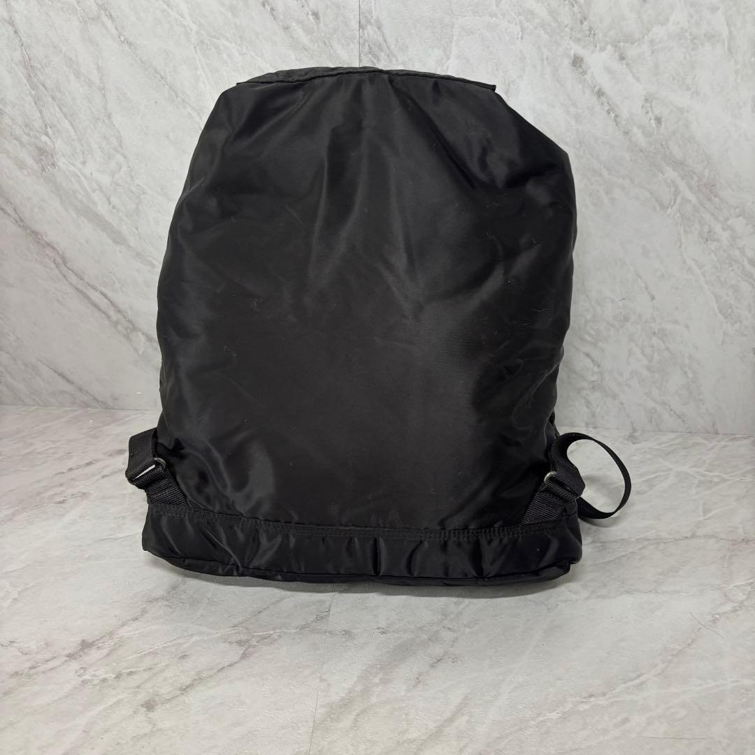 PORTER TANKER Backpack Rucksack Black Nylon Daypack Japan Vintage