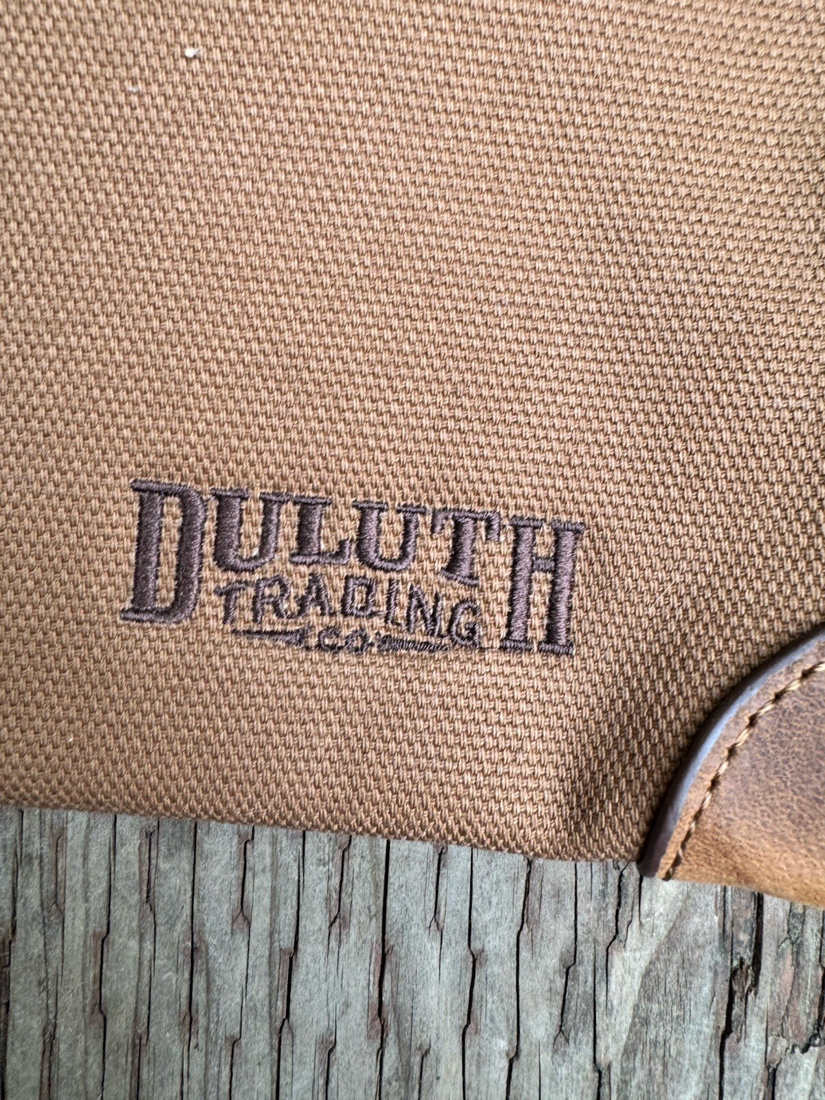 Duluth Trading Co. Brown Solid Zip Pouch Bags Lot of 2, Unisex Adults