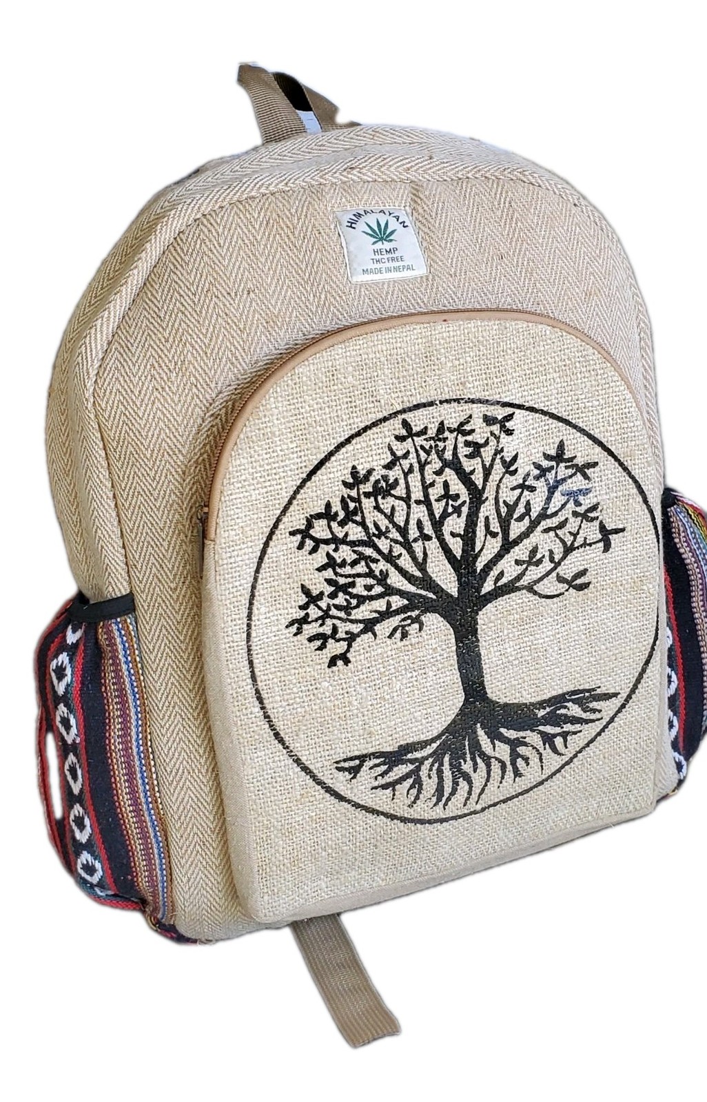 Large Pure Hemp Backpack