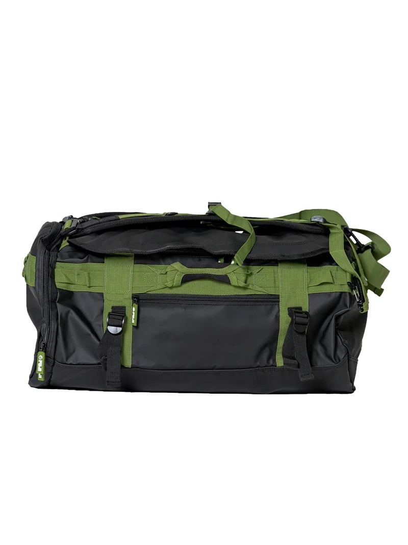 Fuji Sports BJJ MMA Comp Convertible BackPack Duffle Gear Bag Black/Olive Green