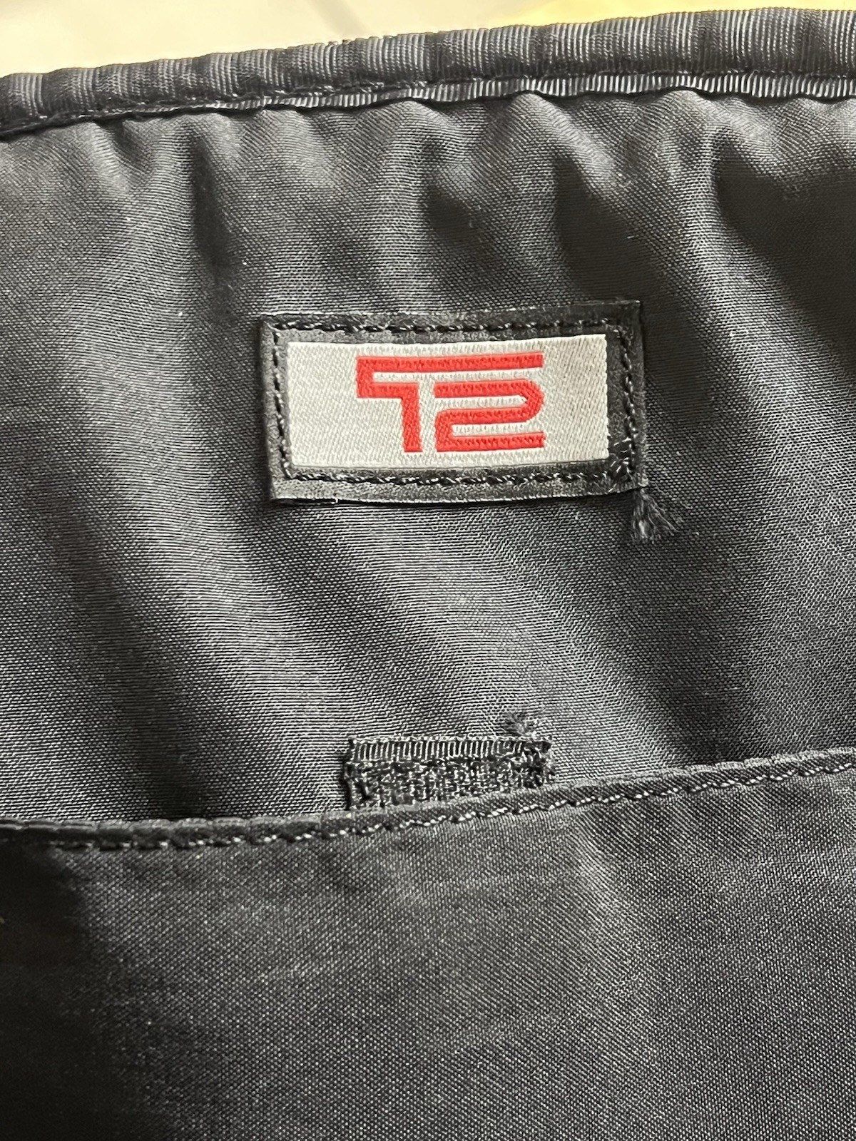 Tumi T2 Tech Gunmetal Nylon And Leather Laptop Backpack