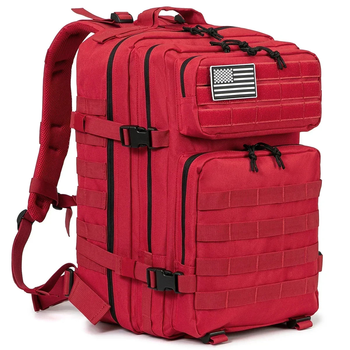 45L Tactical Backpack Large Capacity Outdoor Hiking Fitness Camping Gear Bag
