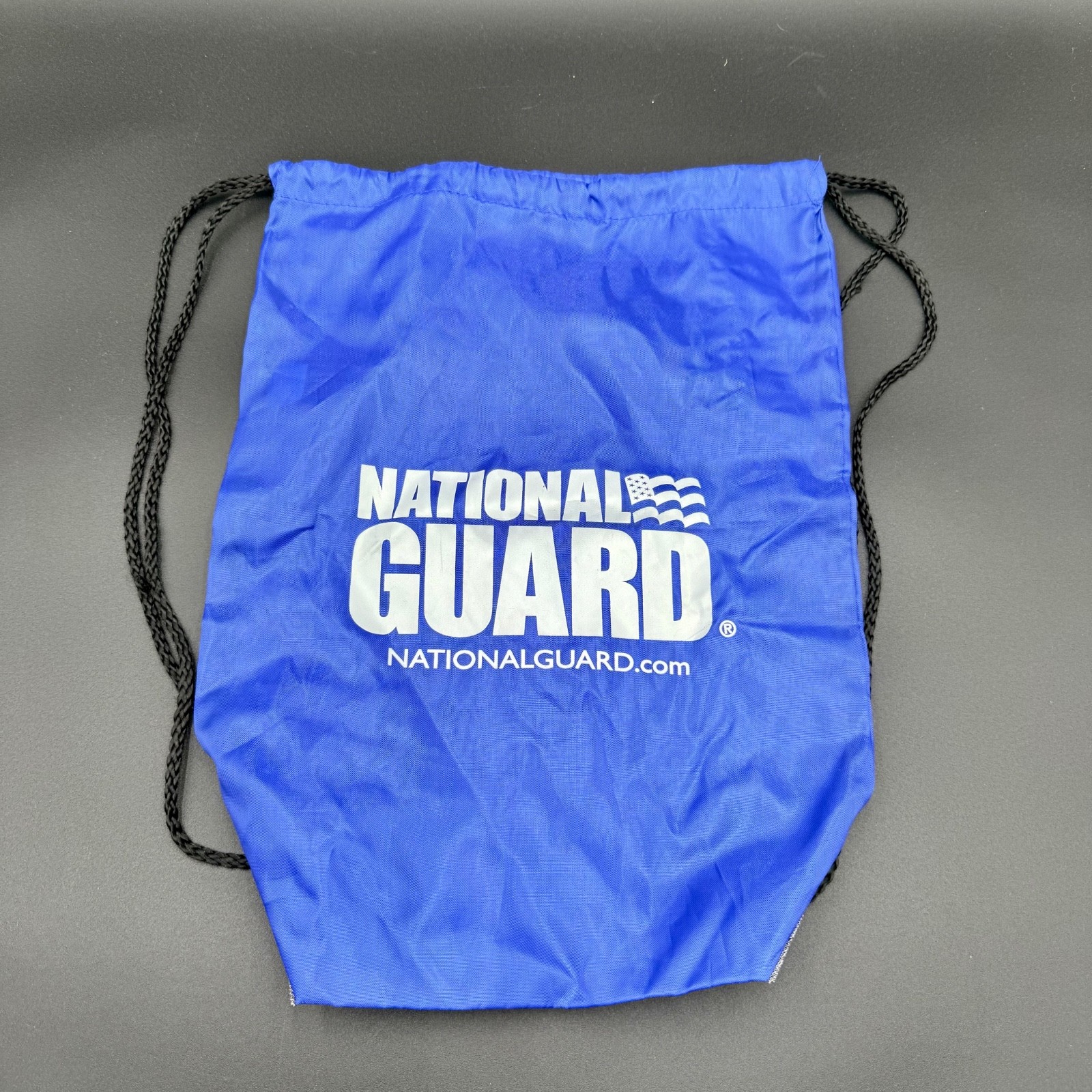 National Guard Digital Blue Drawstring Bag Cinch Sack Military Army UCP Backpack