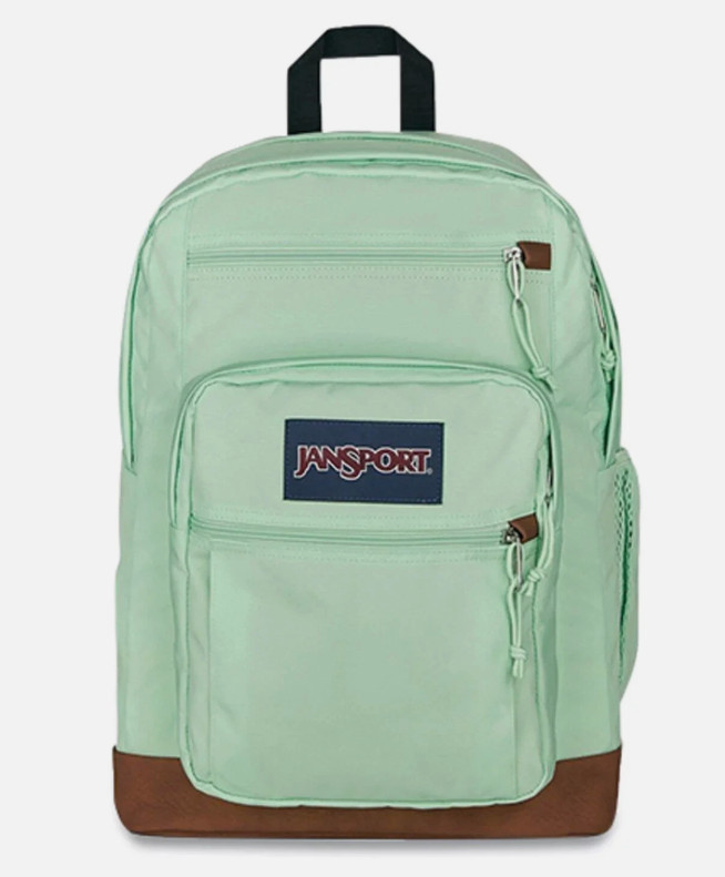 JanSport Cool Student Backpack Mint Green 15″ Laptop Sleeve 34L School Travel Bo