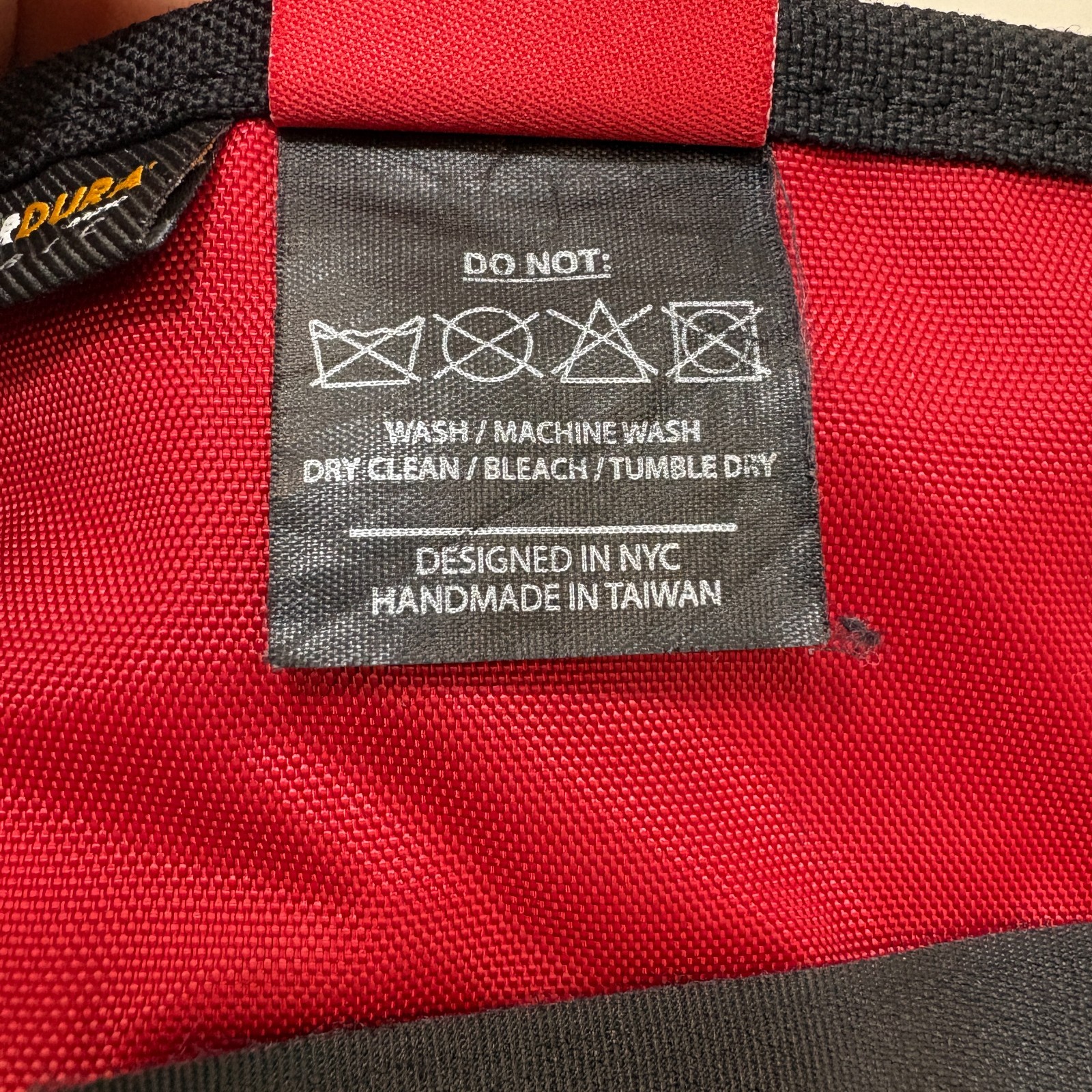 Manhattan Portage Backpack Black Cordura Nylon NYC Flap Rucksack From Japan