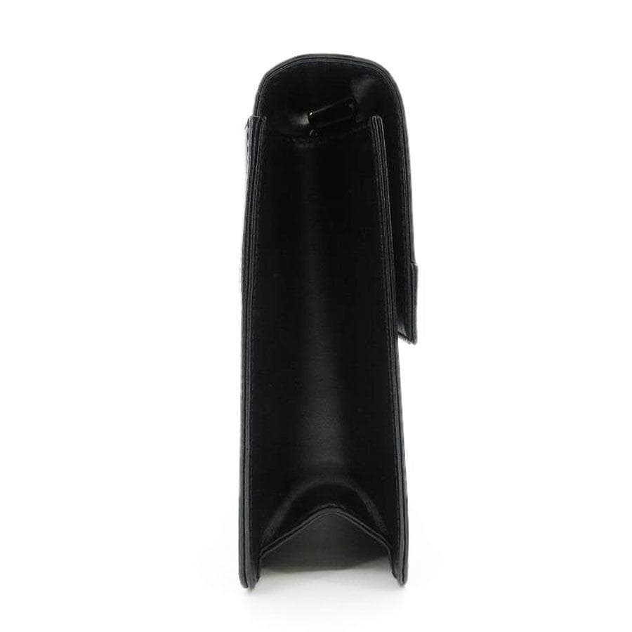 Dunhill Leather Second Bag Clutch 30-26052705 Black 17.5x27x5cm Strap 38cm