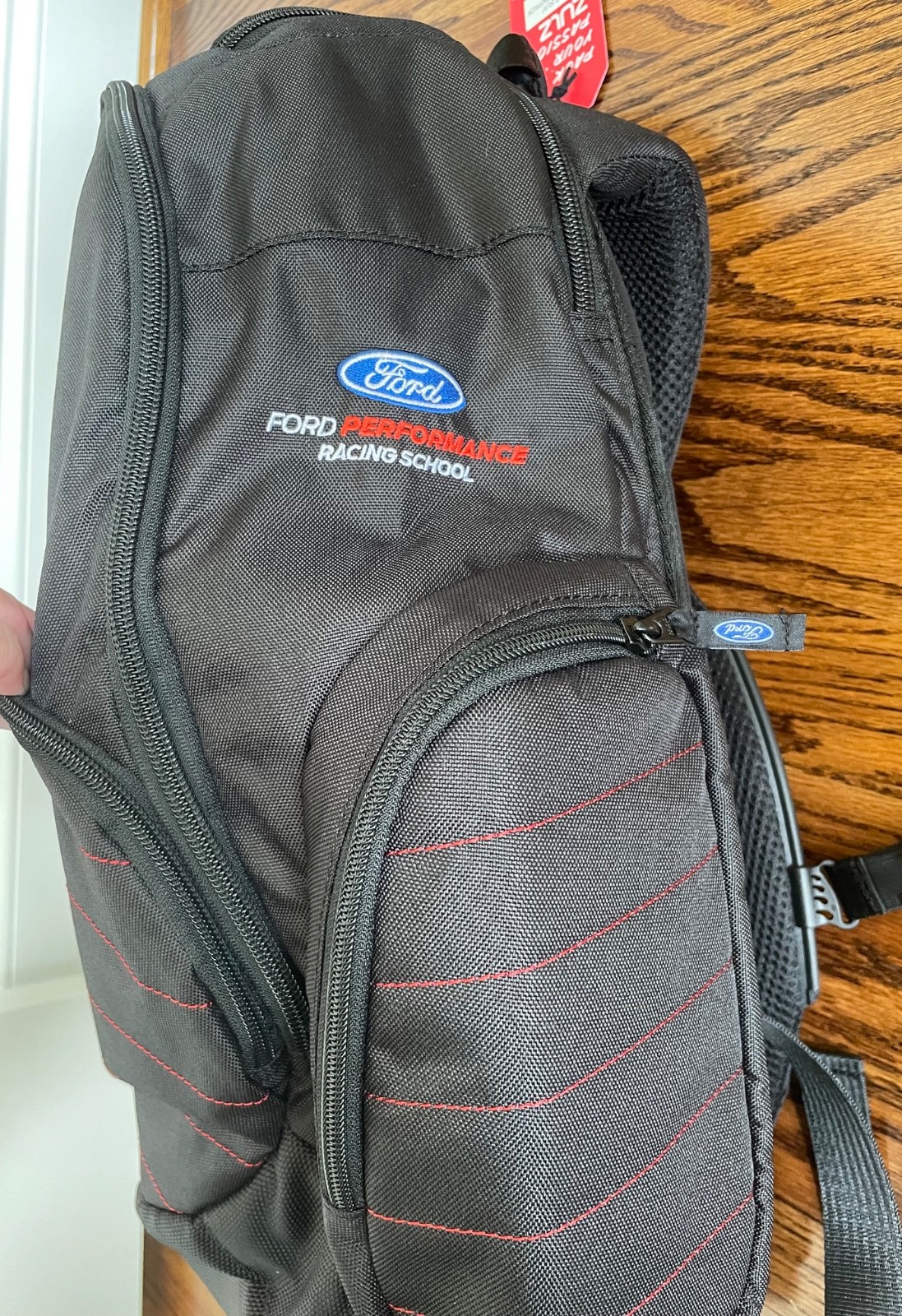 Ford ST SUV Experience Performance Racing School Backpack – Color: Black – NEW!