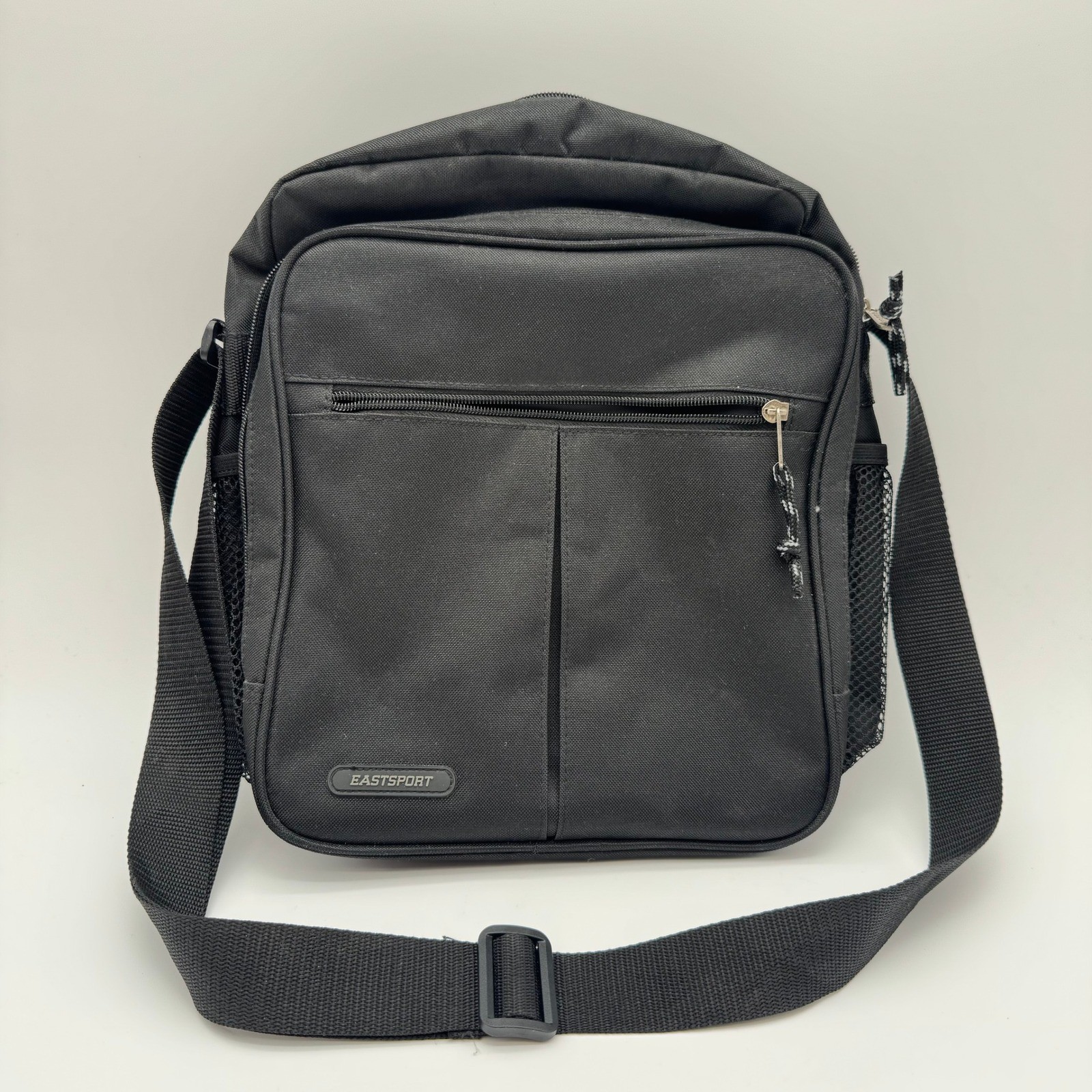 Eastsport Black Insulated Lunch Bag Cooler Crossbody Shoulder Tote Travel Work