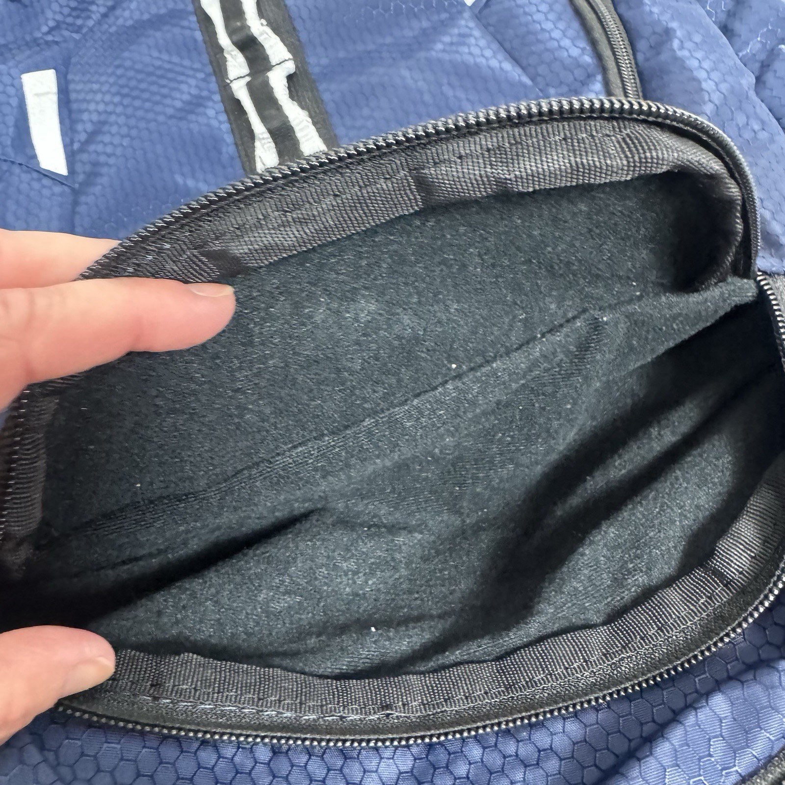 Adidas Prime Backpack Dark Blue Black Unisex School Laptop Padded Travel