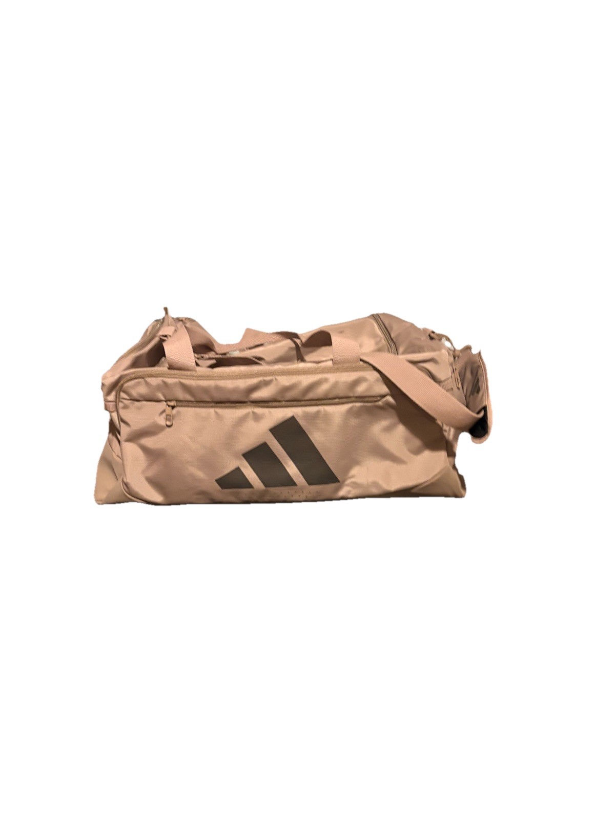 Adidas Defender 5 Brown On Brown Medium Duffle Travel Bag