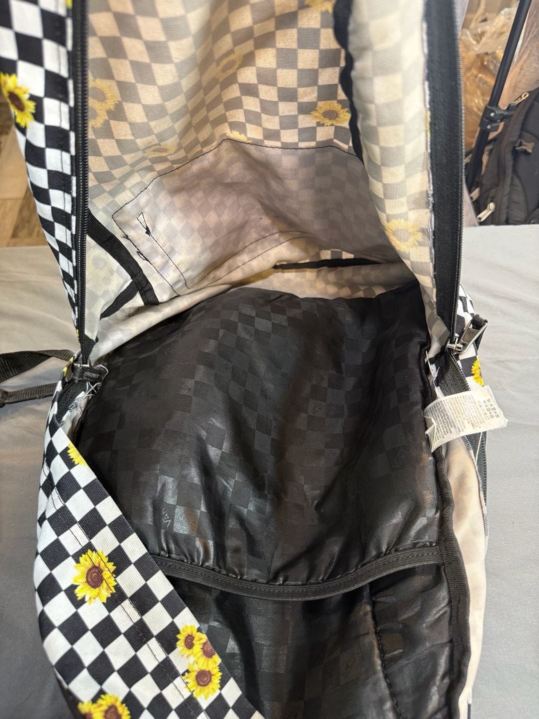 Vans Old Skool III Checkerboard Sunflower Backpack