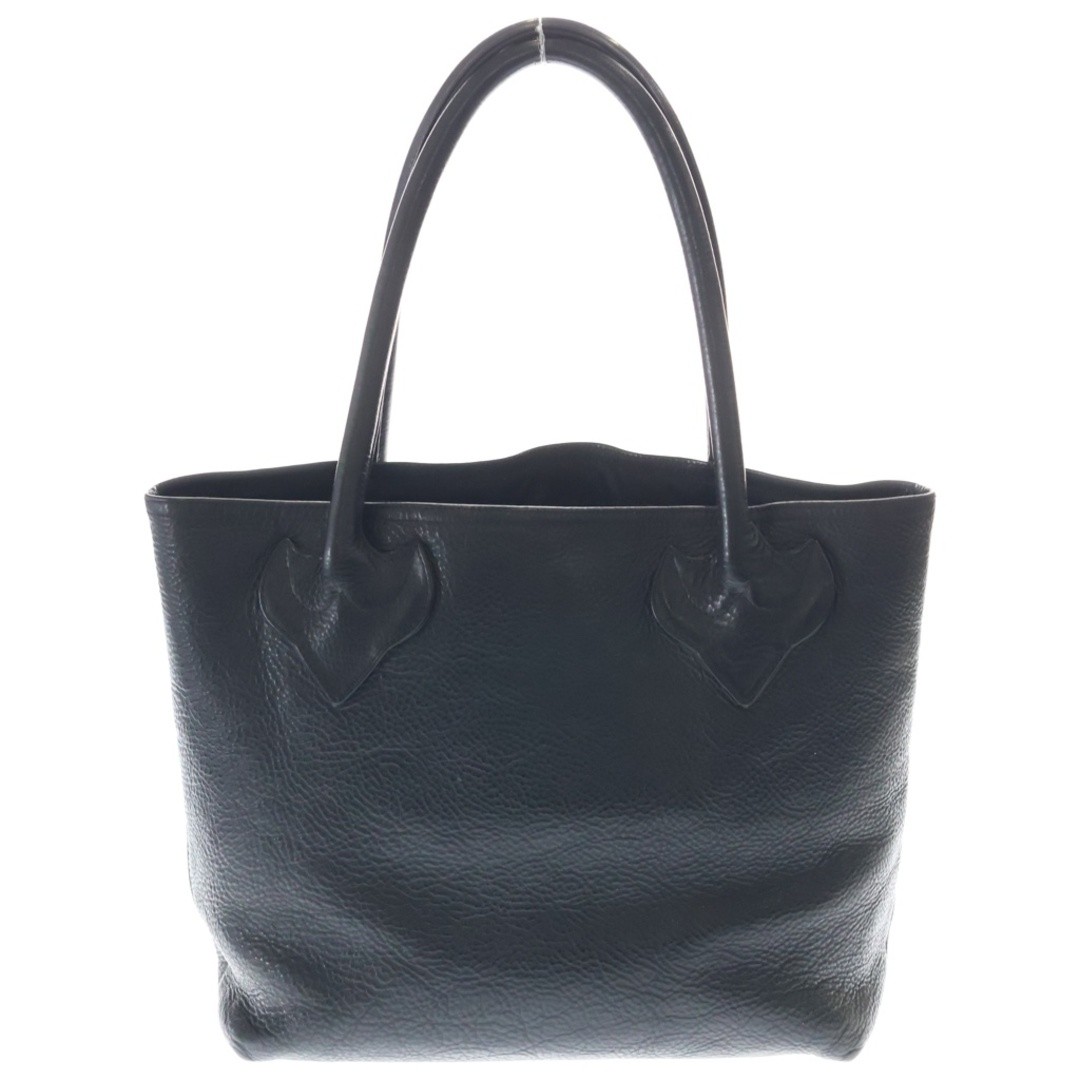 Chrome Hearts FS TOTE LEATHER BAG WITH CROSS PATCH Used e7ce51e9c522a5c63372733b