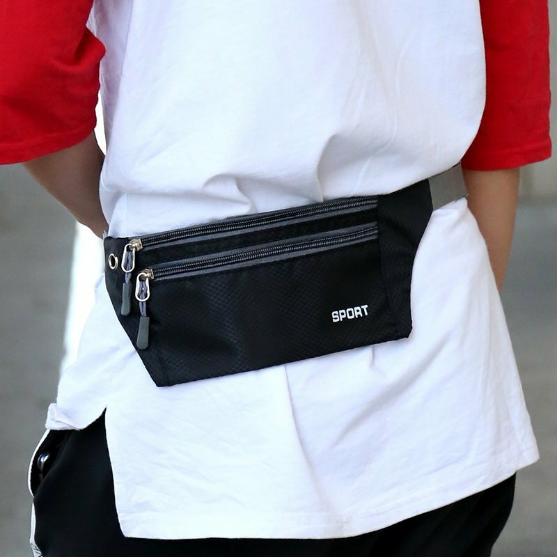 Fanny Pack Waist Belt Bag Men Women Cross Body Shoulder Hip Bum Sport Running