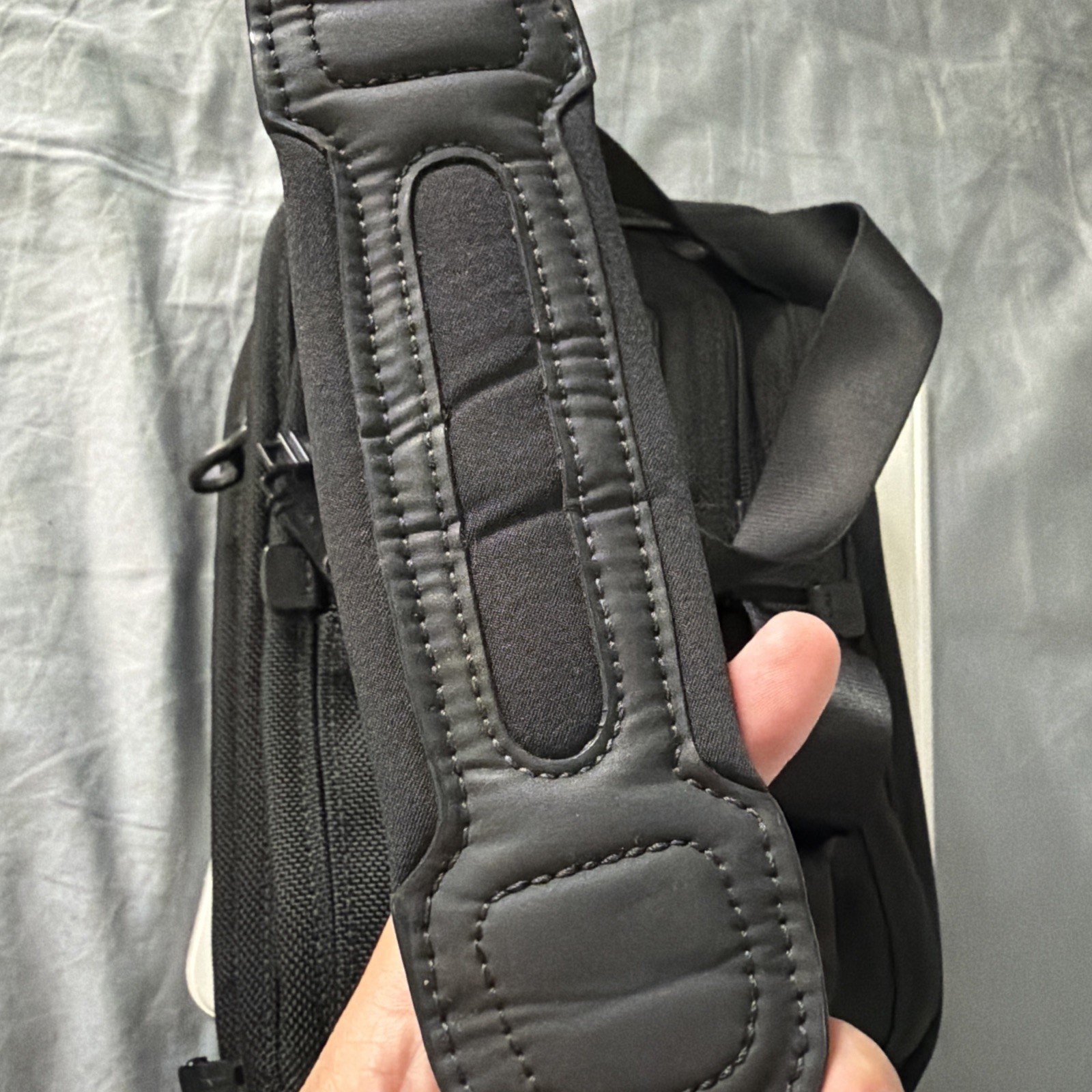 TUMI Alpha 3 Organizer Travel Tote, Black Ballistic Nylon