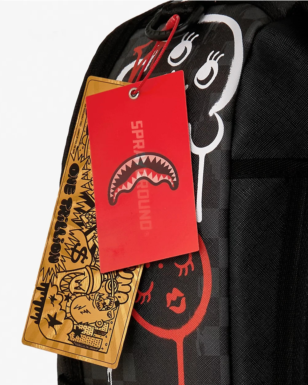 Sprayground x Hello Kitty Punk Shark Brand New Large School Backpack 9714
