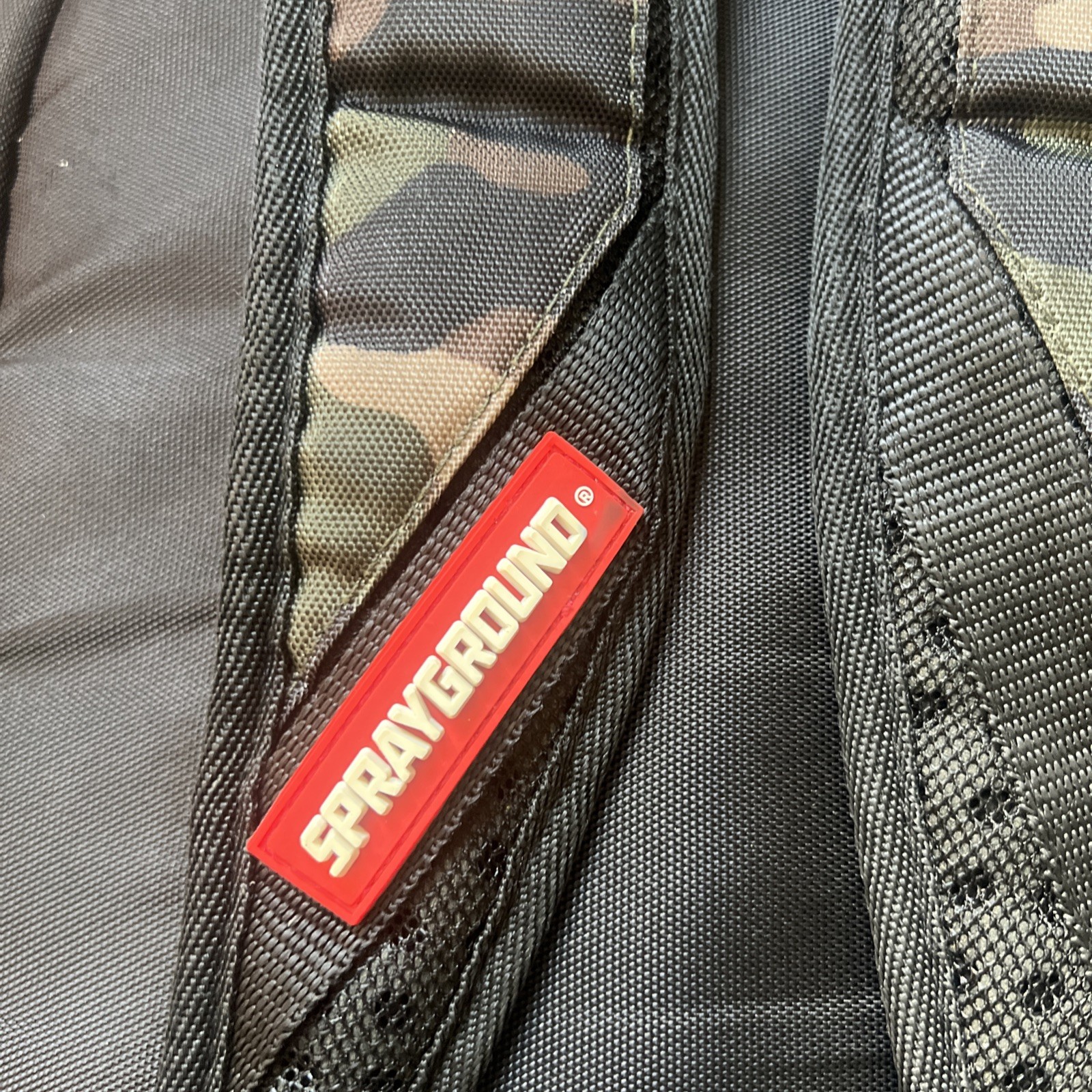 Sprayground Black/Camo Backpack
