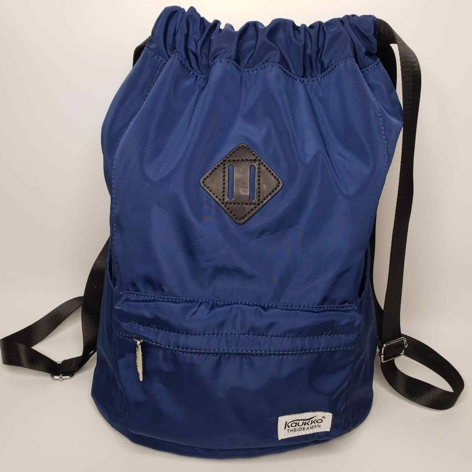 Kaukko Theideman Cinch Top Nylon Half Moon Back Pack