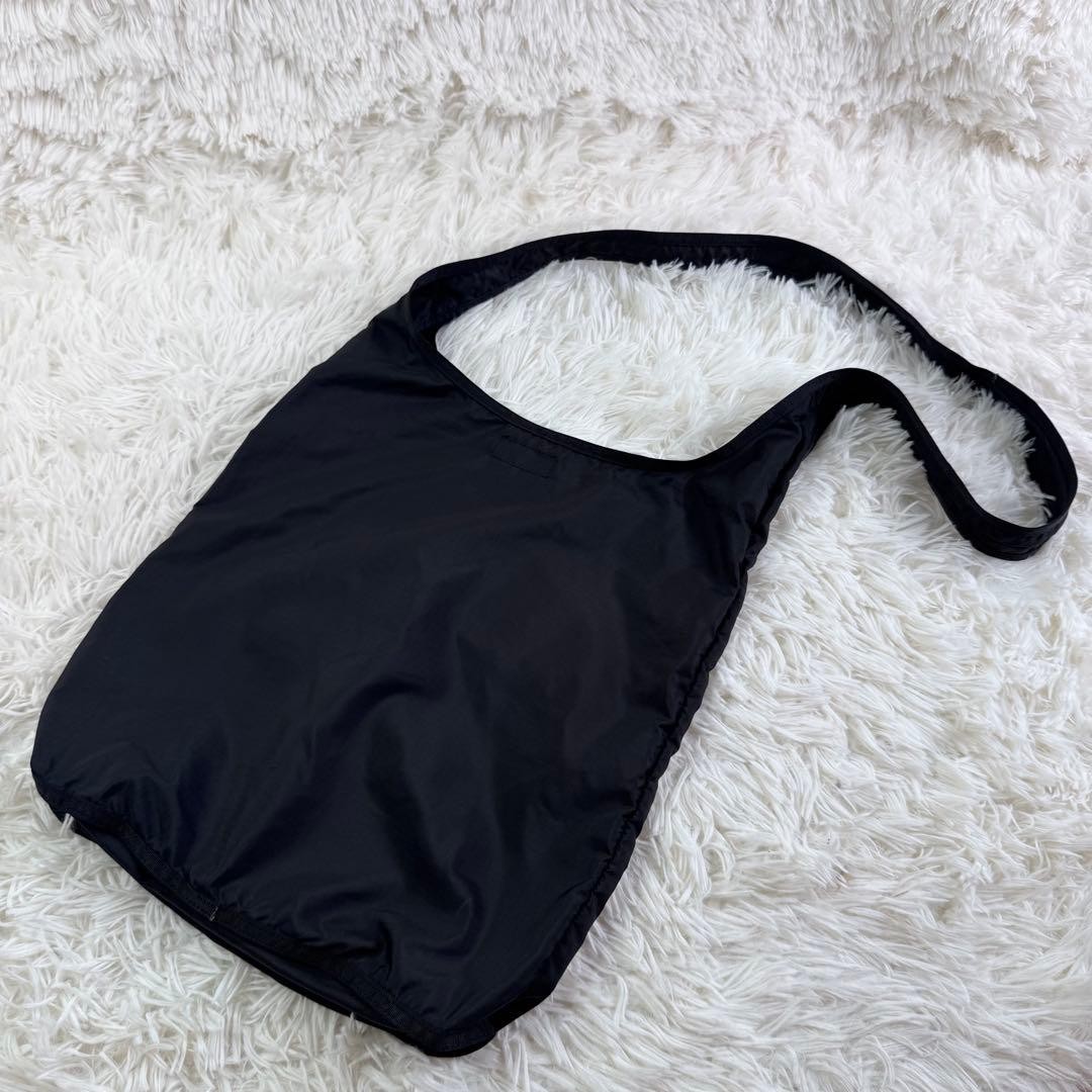 Authentic PORTER Yoshida Kaban Trip Shoulder Bag Black 37cm x 29.5cm x 14cm Exce