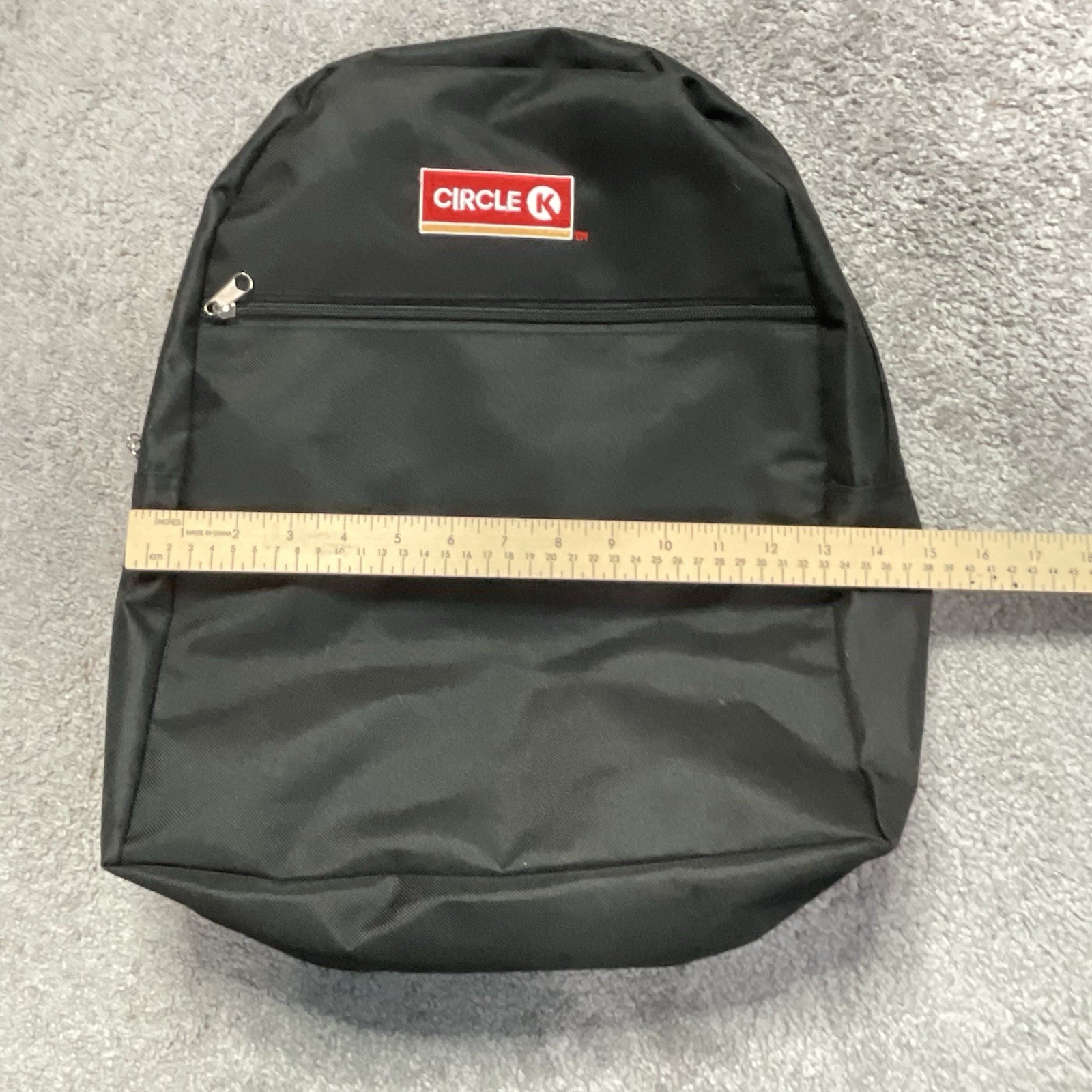 Leeds Circle K Black Backpack New