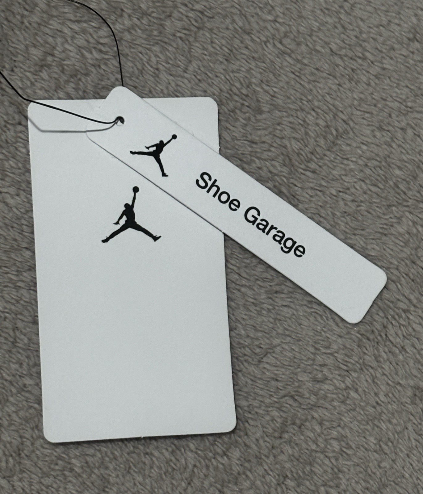 Nike Air Jordan Jumpman Pivot Duffle Bag Shoe Garage Black Grey Large 9A0083-023