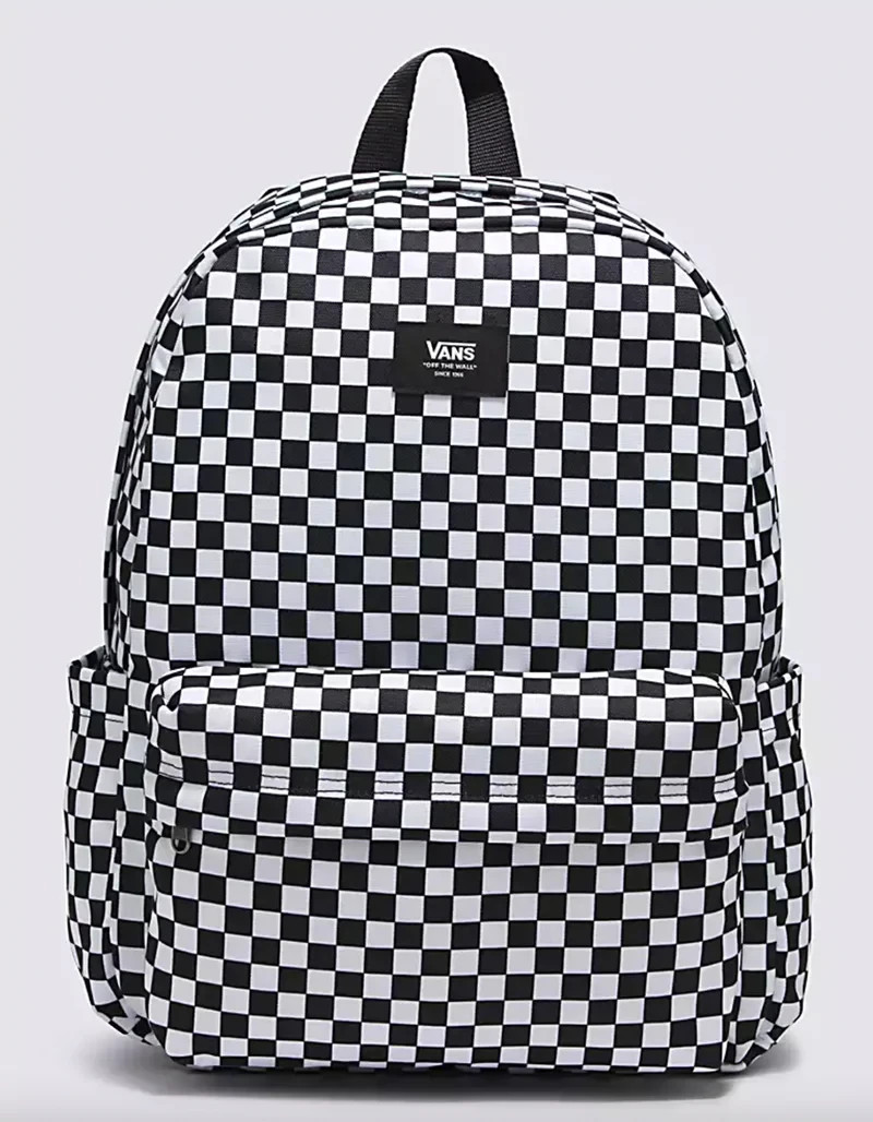 Vans – Old Skool III 22L Checker Black/White Backpack Checkerboard Book Bag A1