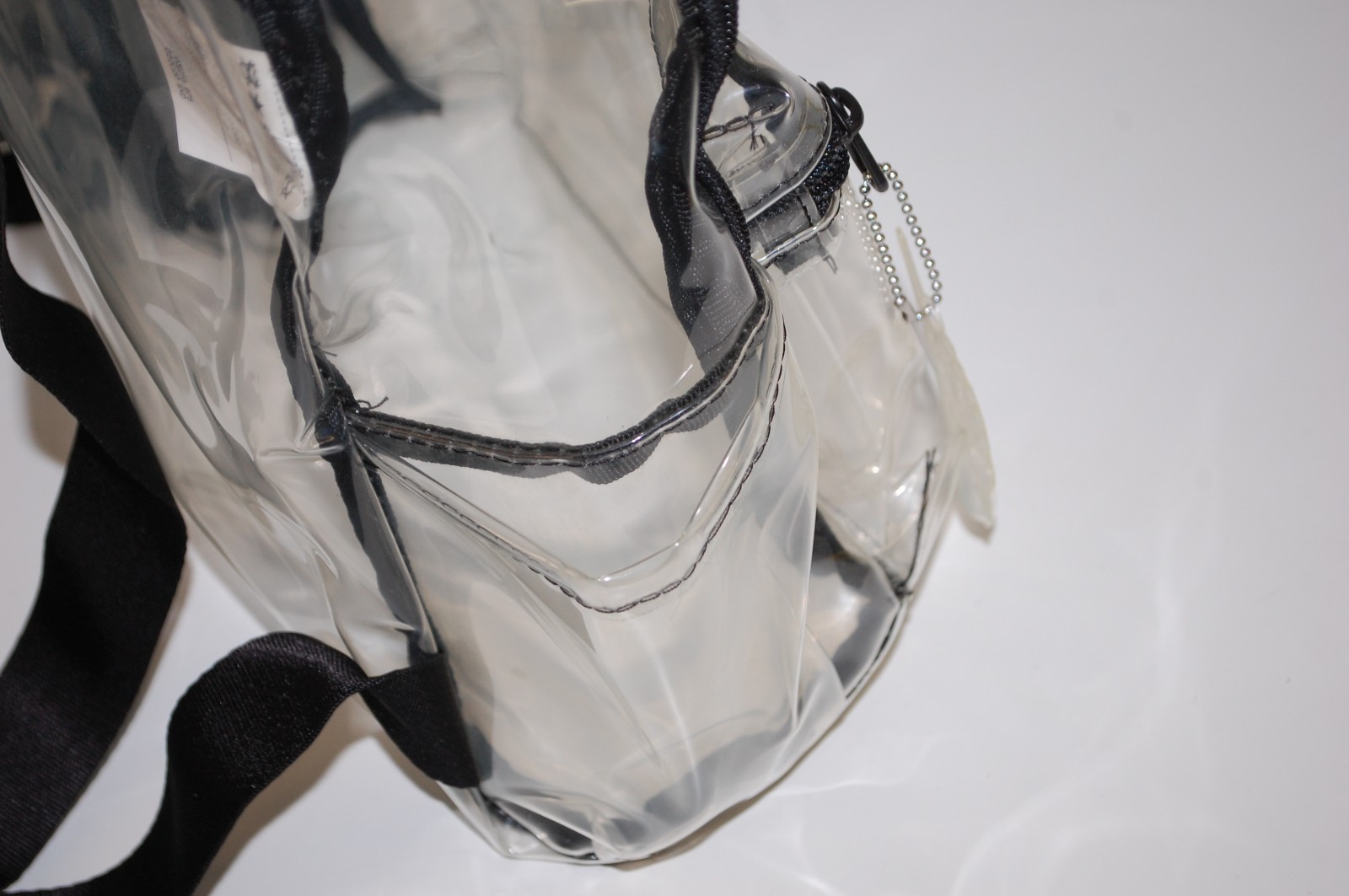 Nike Air Kids Clear Backpack – See Through Clear Plastic Concert Festival 12×12