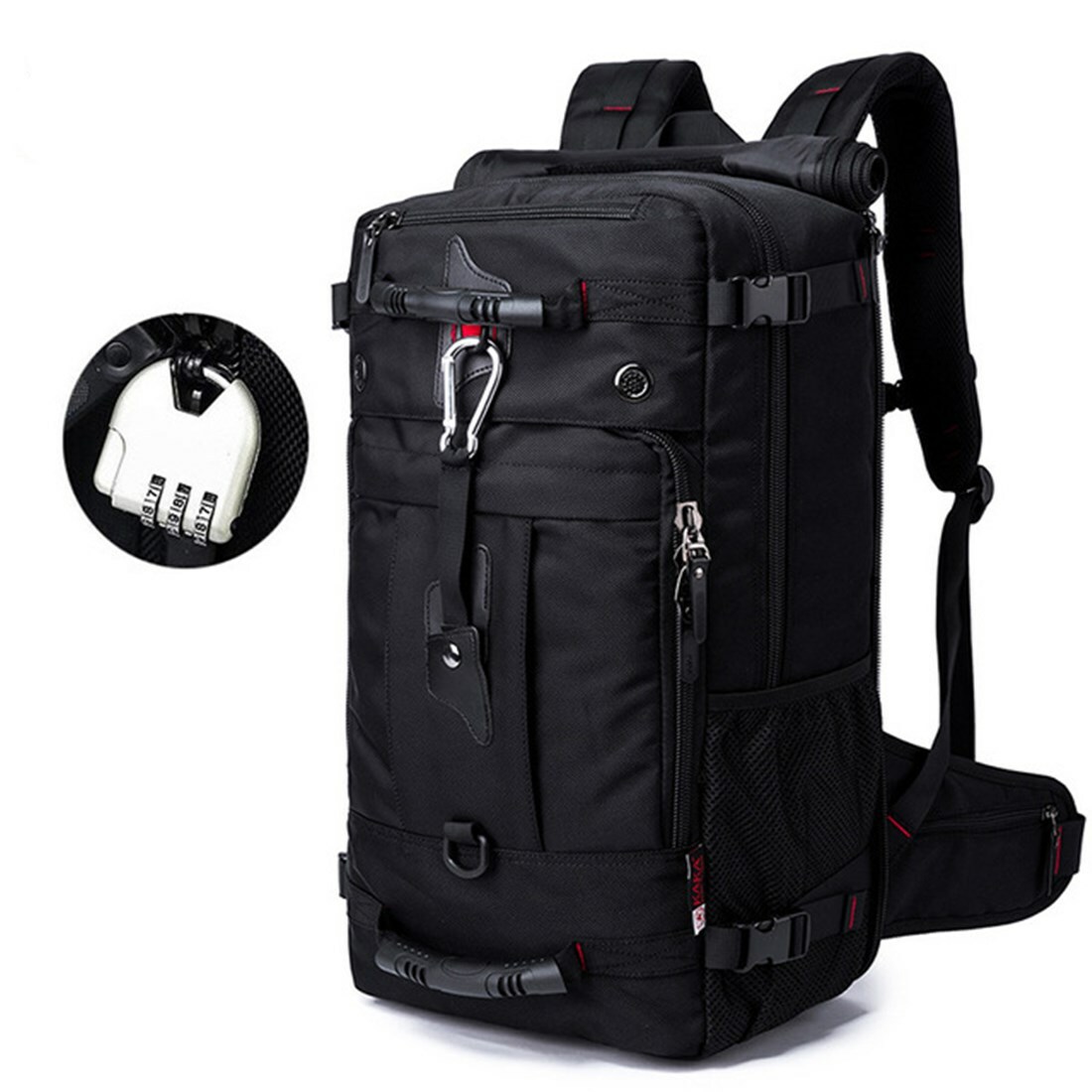 Multifunctional 40L Men Backpack Travel Bag Large Capacity Versatile Travel Bag