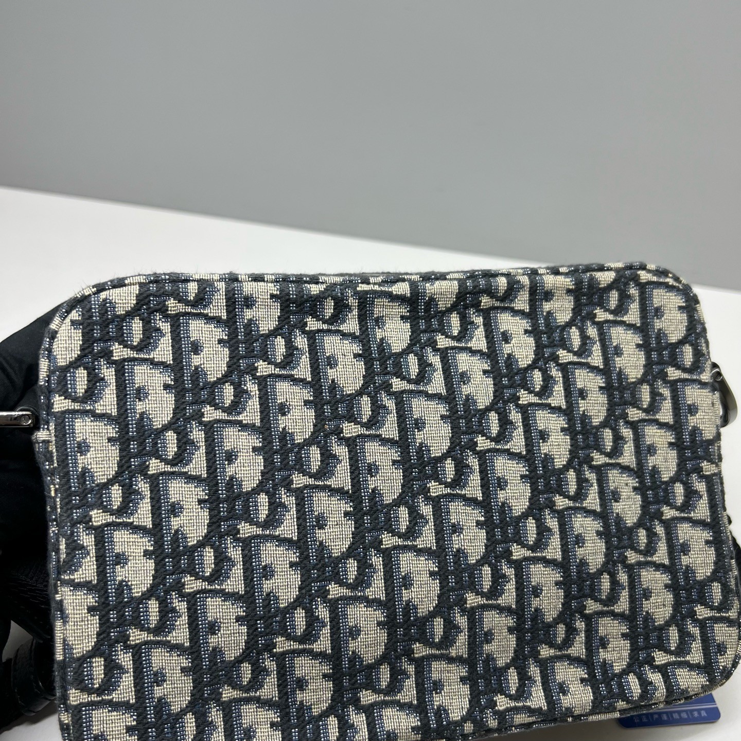 Dior Pre-Owned Authentic Oblique Messenger Bag Monogram 22x15x5cm