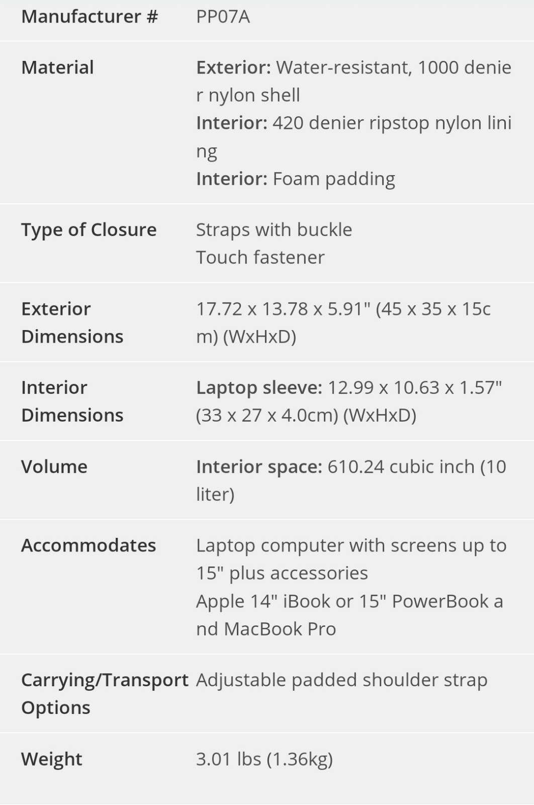 Crumpler “PART AND PARCEL” 15″ Laptop Messenger Bag Weatherproof