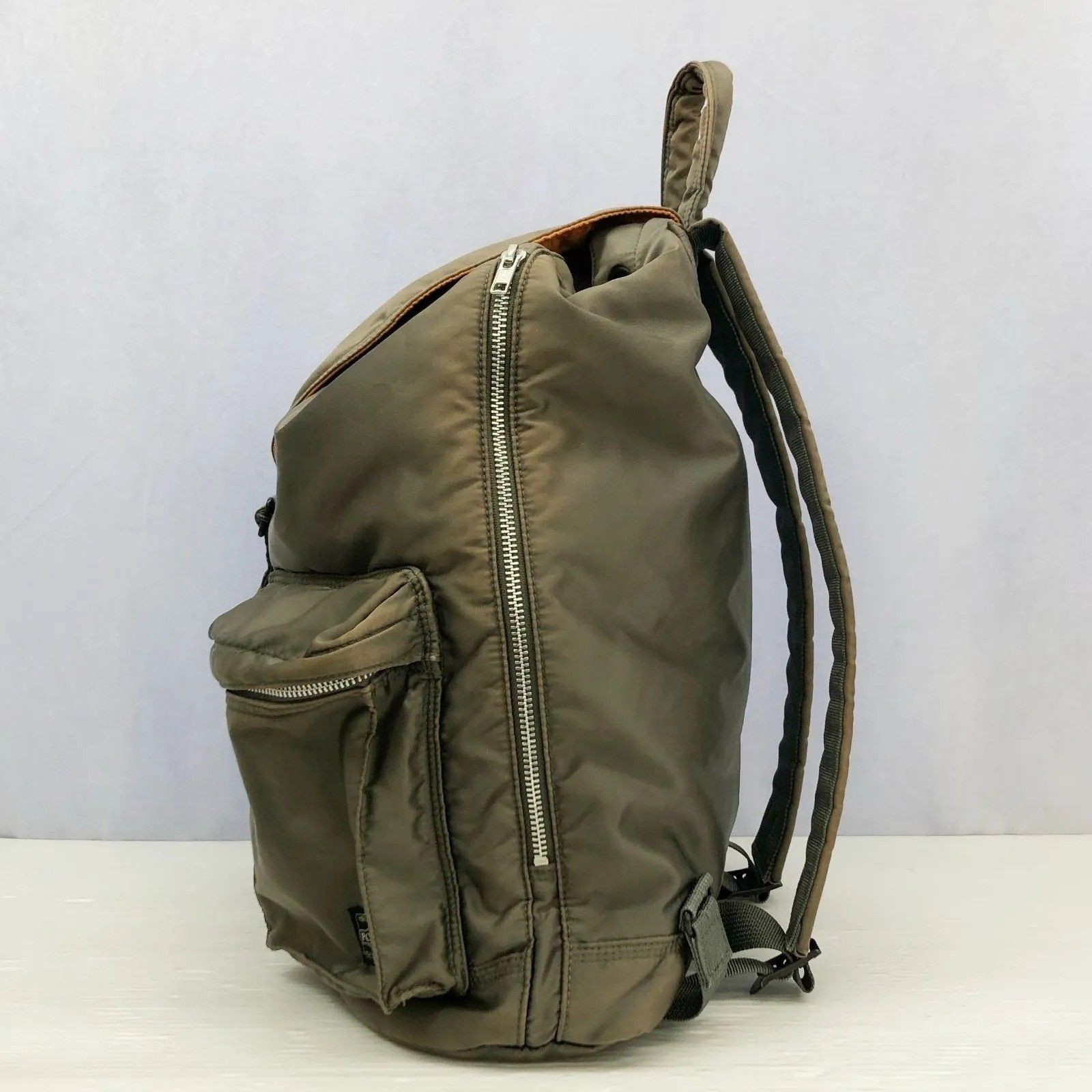 PORTER YOSHIDA Tanker Backpack Daypack Gray Nylon Rare Vintage Japan Used