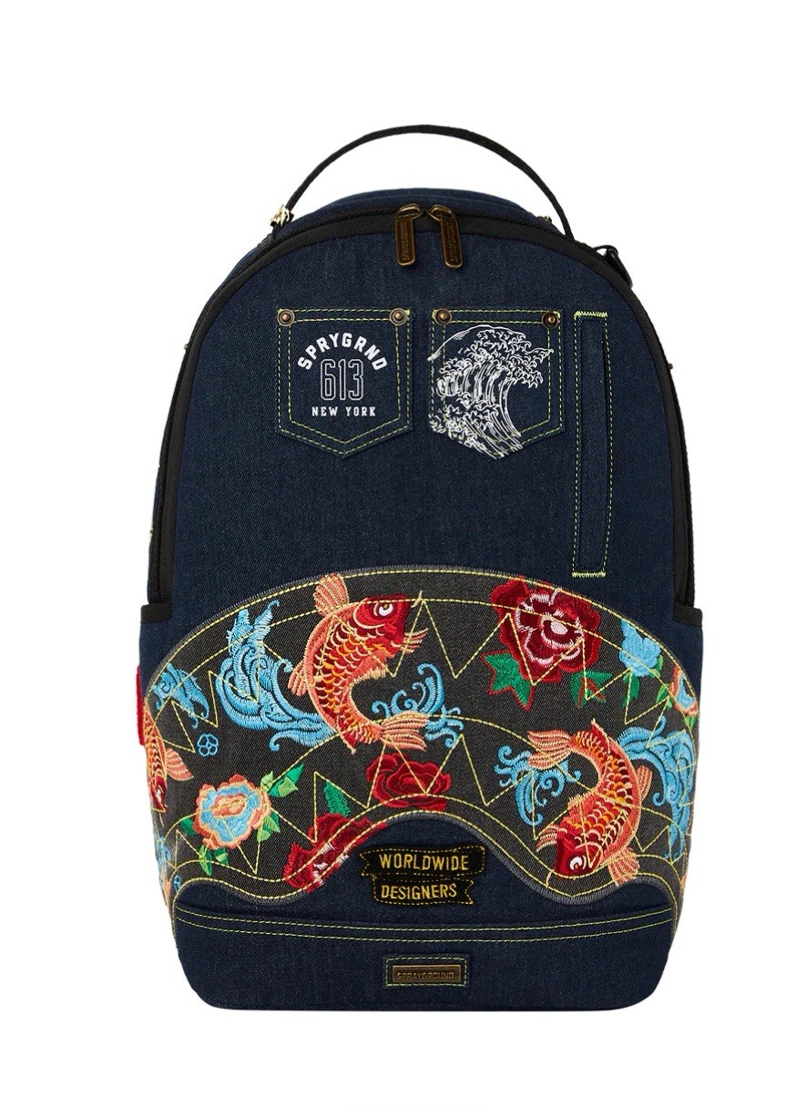 Sprayground Backpack – Woodland Check – Camo – B7654