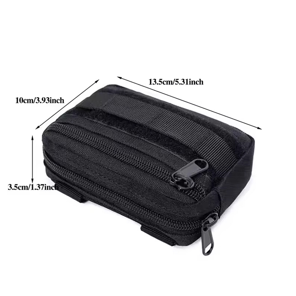 Tactical Upgraded Molle Pouch EDC Utility Tool Belt Bag Multi-Purpose Waist Pack