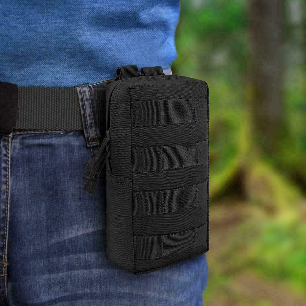 Tactical Molle System Medical Pouch EDC Accessory Waist Pack Airsoft Hunting Bag