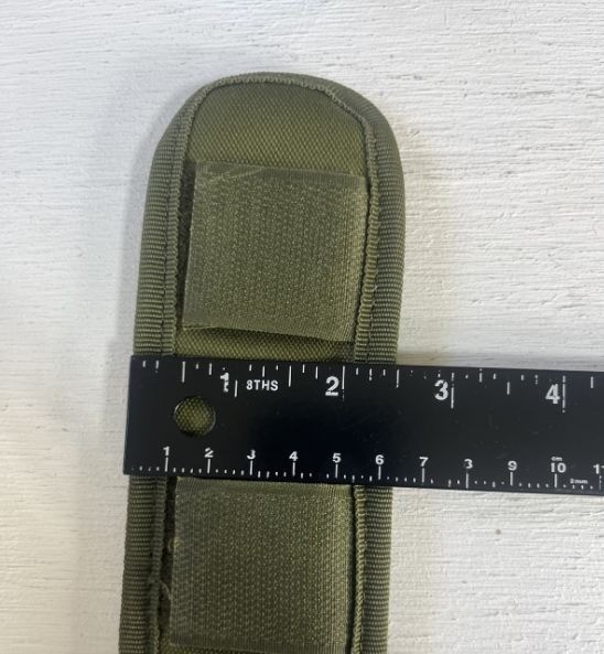 Shoulder Pad Strap Non-slip Adjustable Khaki Green Hook Loop