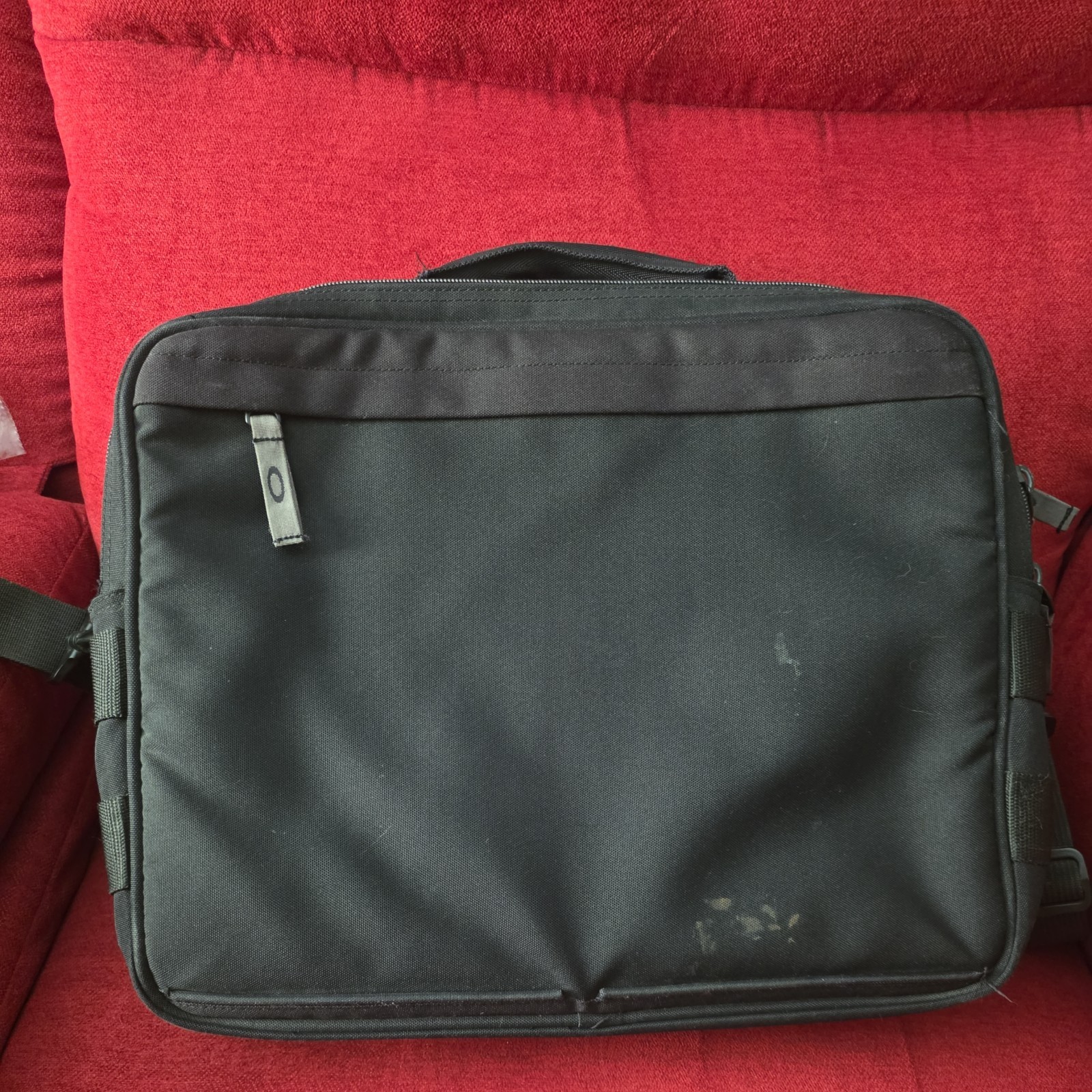 Oakley Tactical Field Gear AP Laptop Computer Bag Black Messenger Crossbody