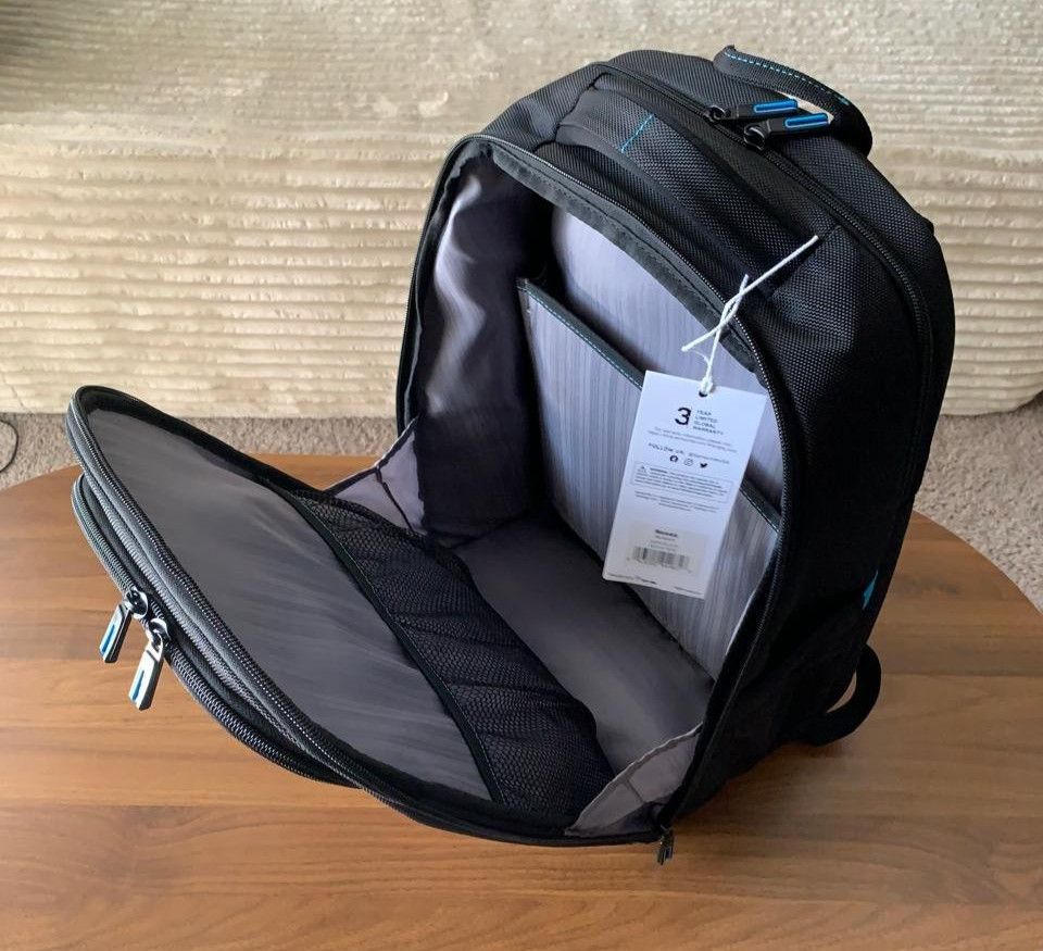 Samsonite Novex Perfect Fit-Laptop Backpack 15.6″- Black-Unisex-New